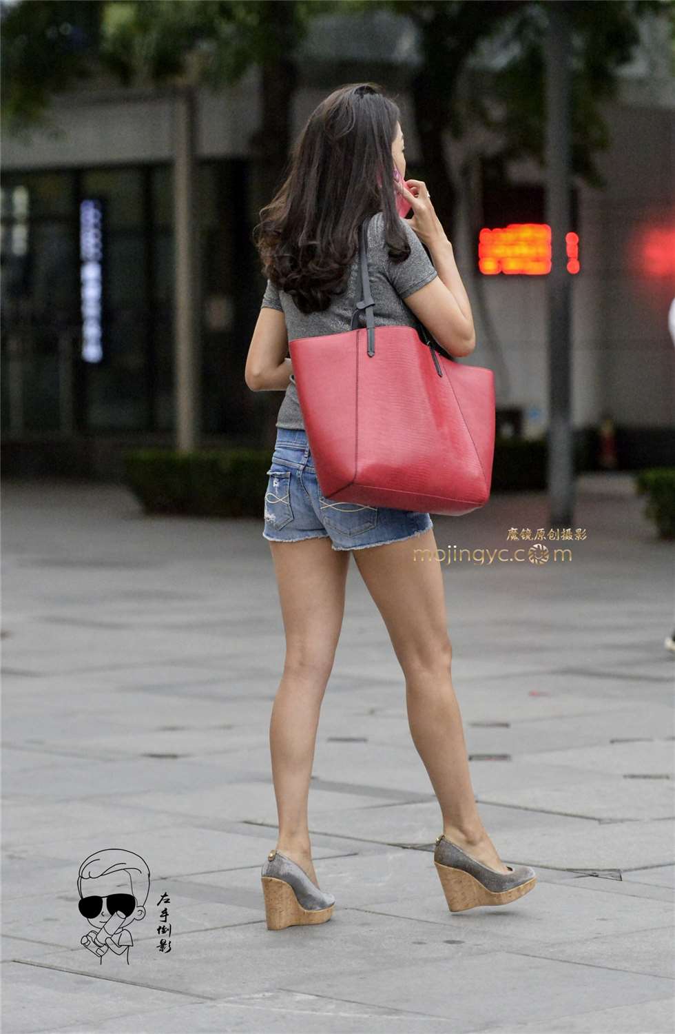 图片[4]-超短裤美女的魅力（2017-1-29-10P）-街拍流行馆