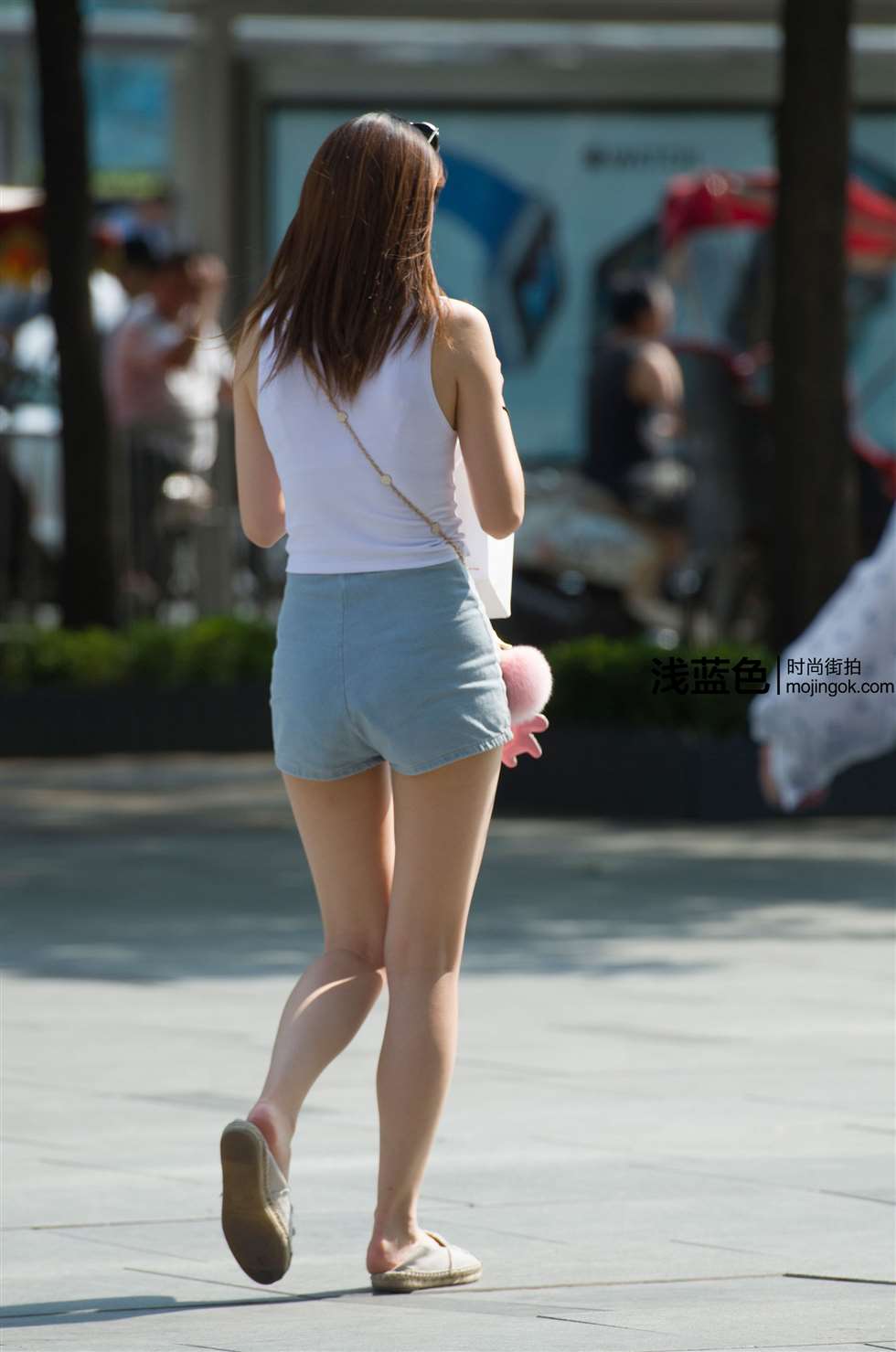 图片[1]-短裤两组（17p）-街拍流行馆