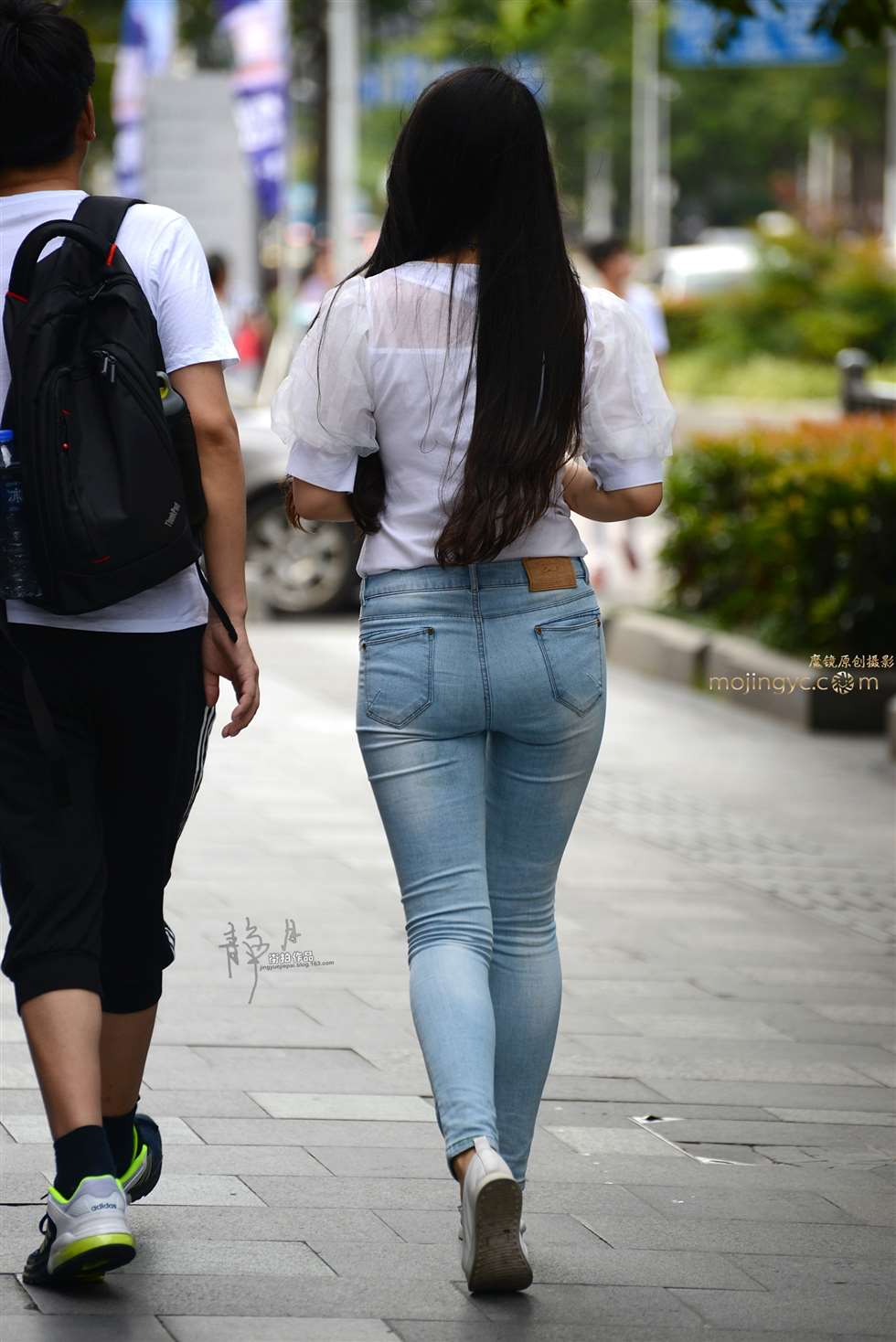 图片[1]-【静月街拍】丰牛妹子—-（12P）-街拍流行馆
