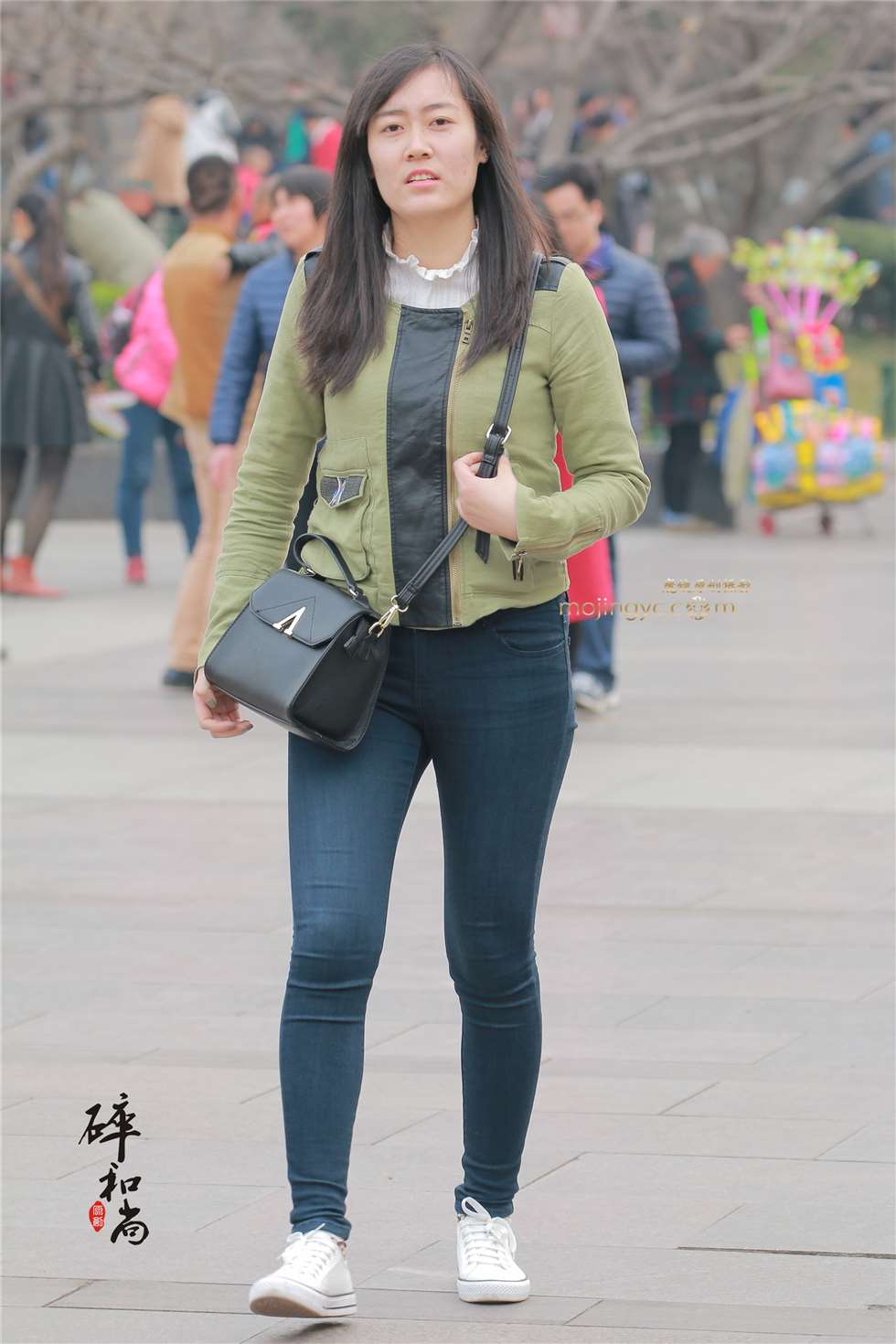 图片[3]-紧绷的蓝牛妹子（20P）-街拍流行馆
