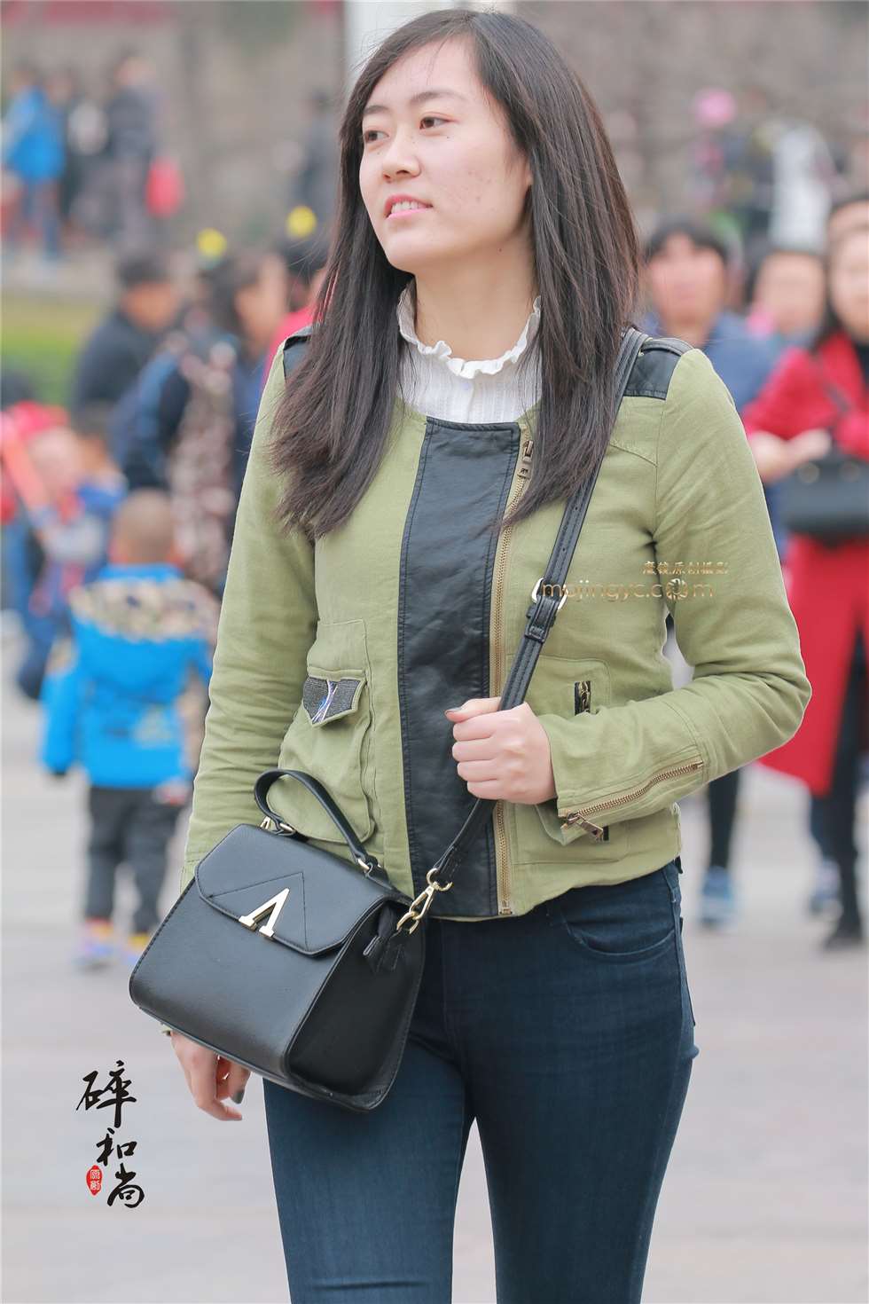 图片[4]-紧绷的蓝牛妹子（20P）-街拍流行馆