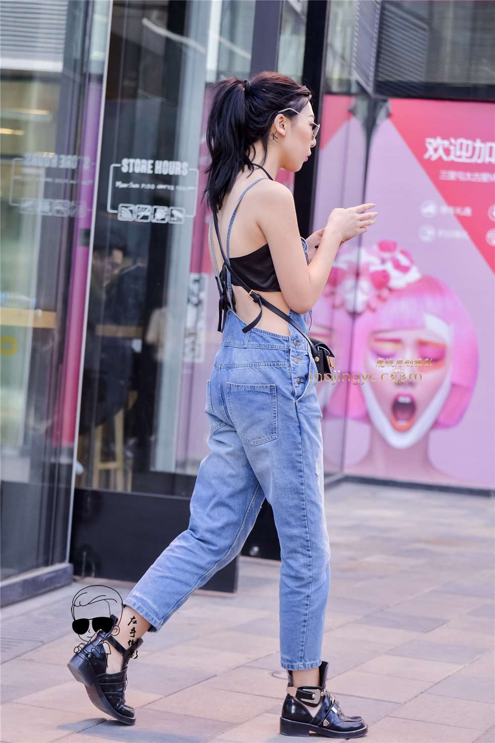 图片[3]-美背香肩漂亮-街拍流行馆