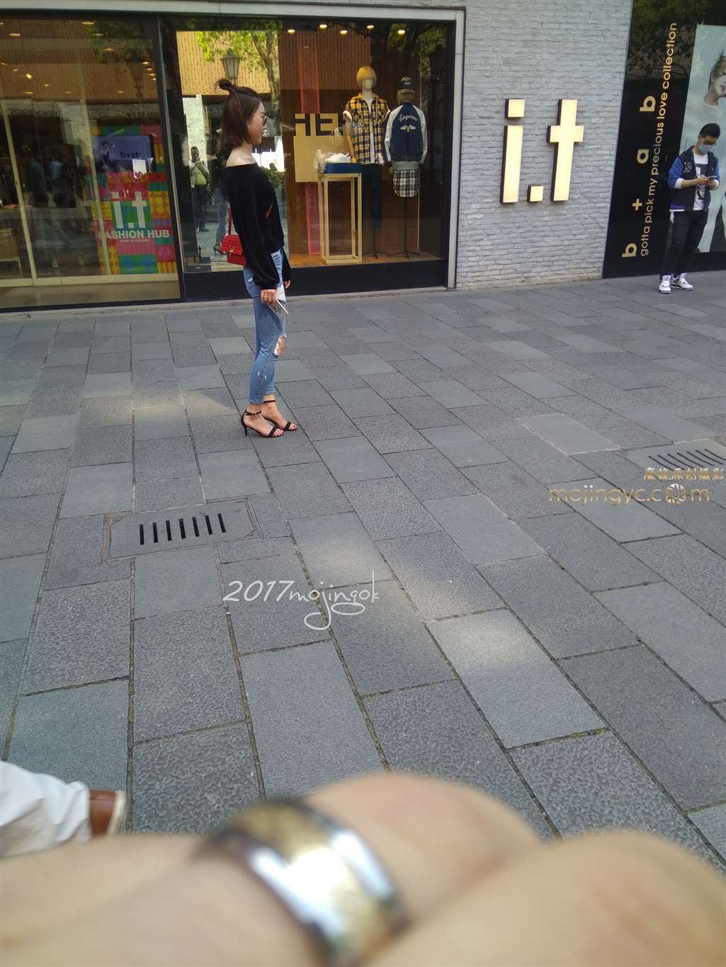 图片[2]-咔喳赛58 牛仔高跟好身材 （19p）-街拍流行馆