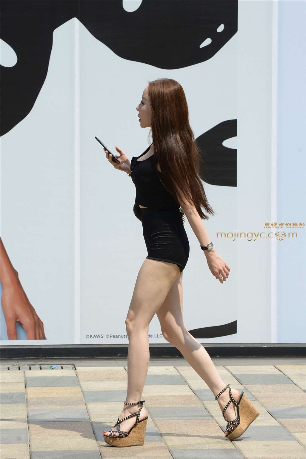 图片[1]-热裤美腿（10p）-街拍流行馆