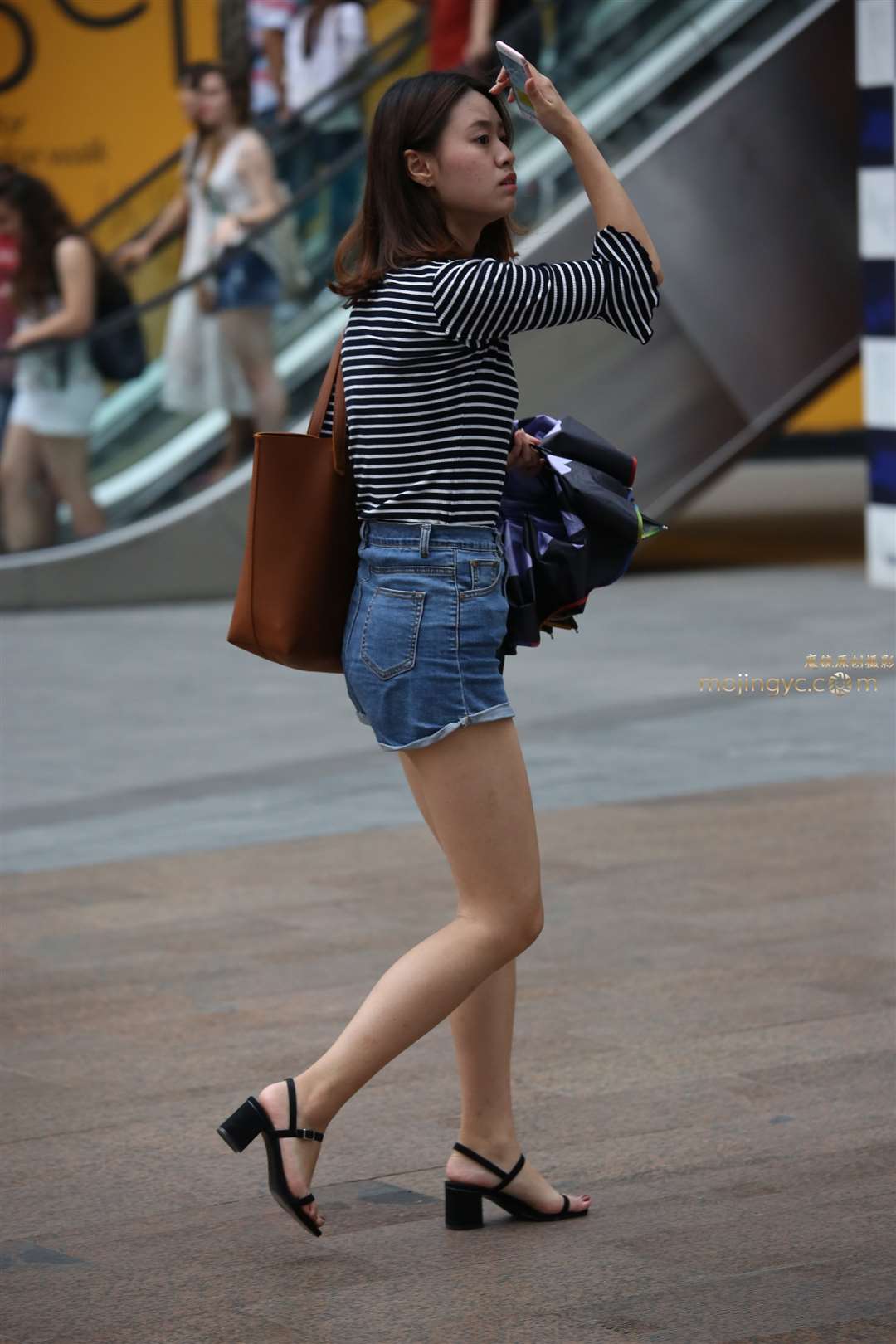 图片[5]-赛帖20，美腿靓女-街拍流行馆