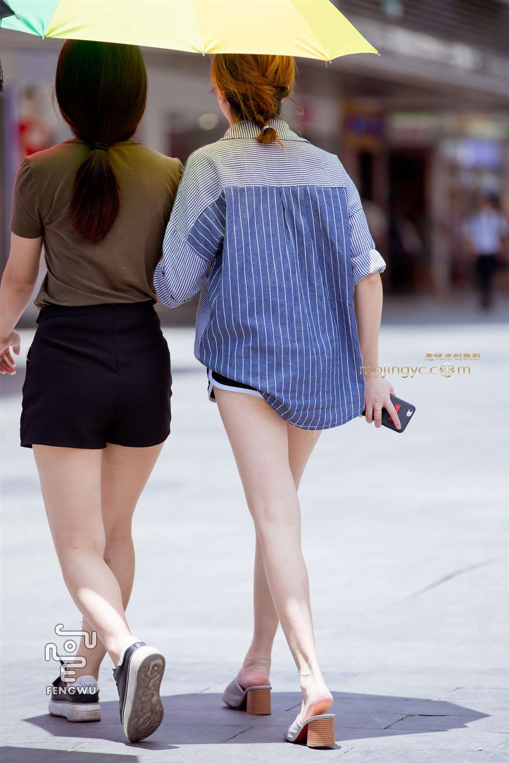图片[5]-热裤，美腿，美女（10）-街拍流行馆