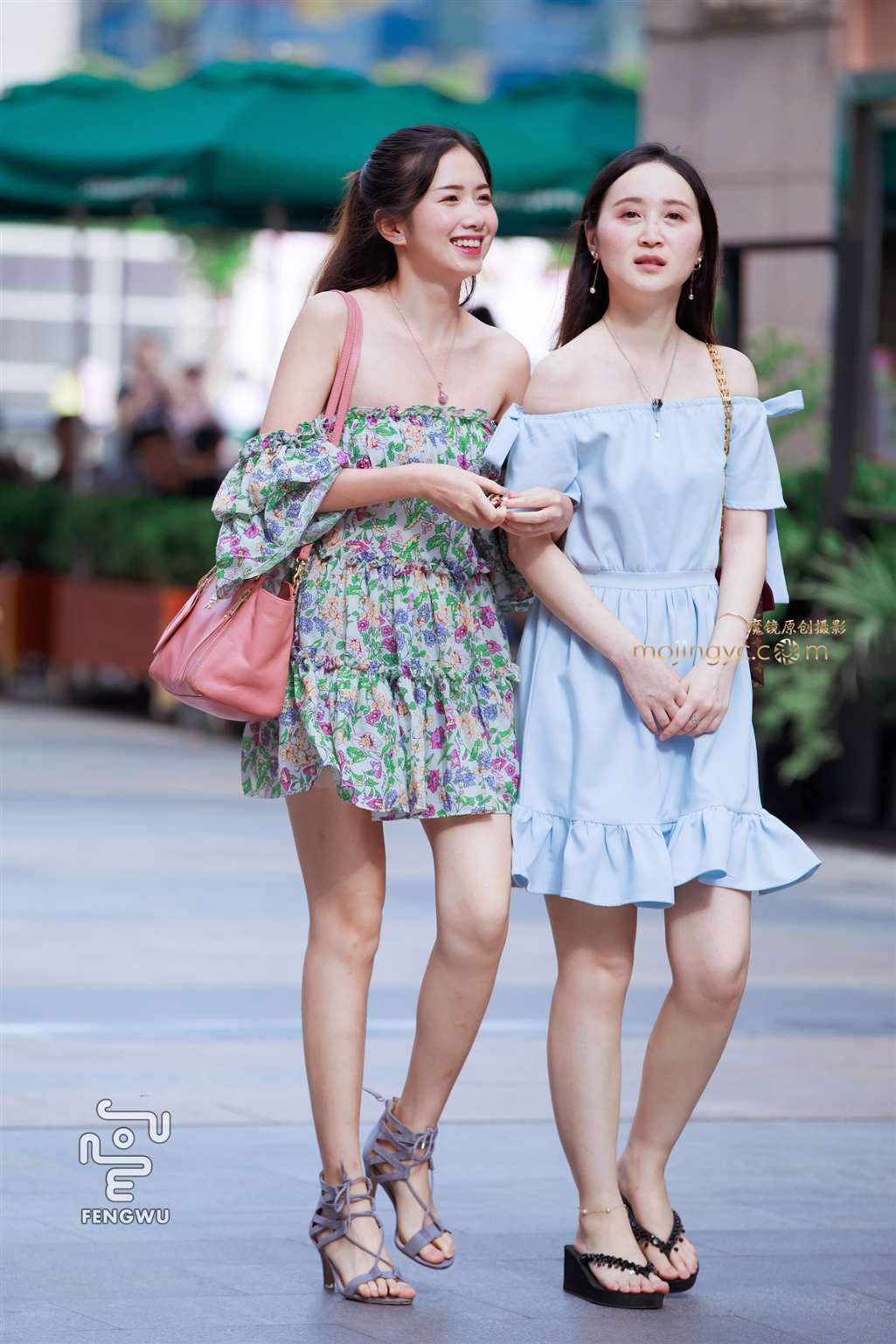 图片[5]-连衣短裙，美腿，凉高，美女（17）-街拍流行馆