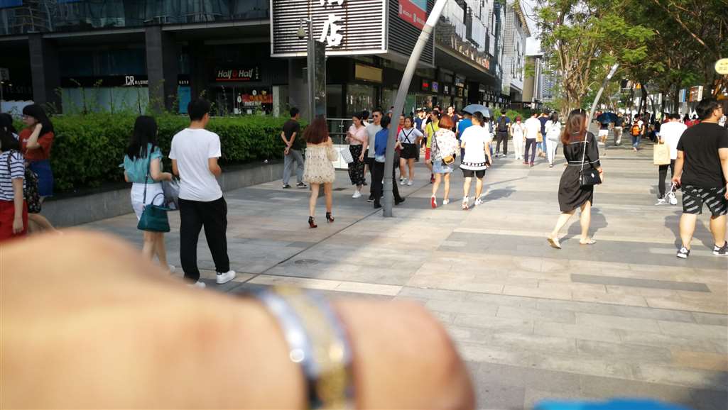 图片[2]-连衣裙，美腿，凉高（11）-街拍流行馆