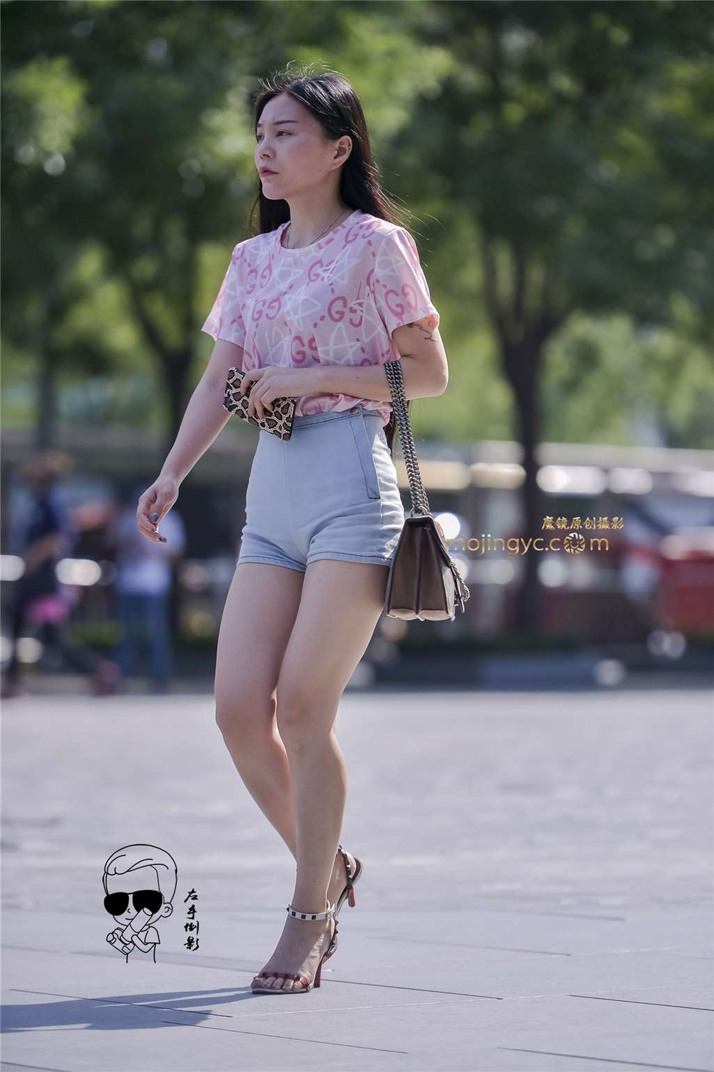图片[4]-大长腿高跟鞋性感吸晴-街拍流行馆