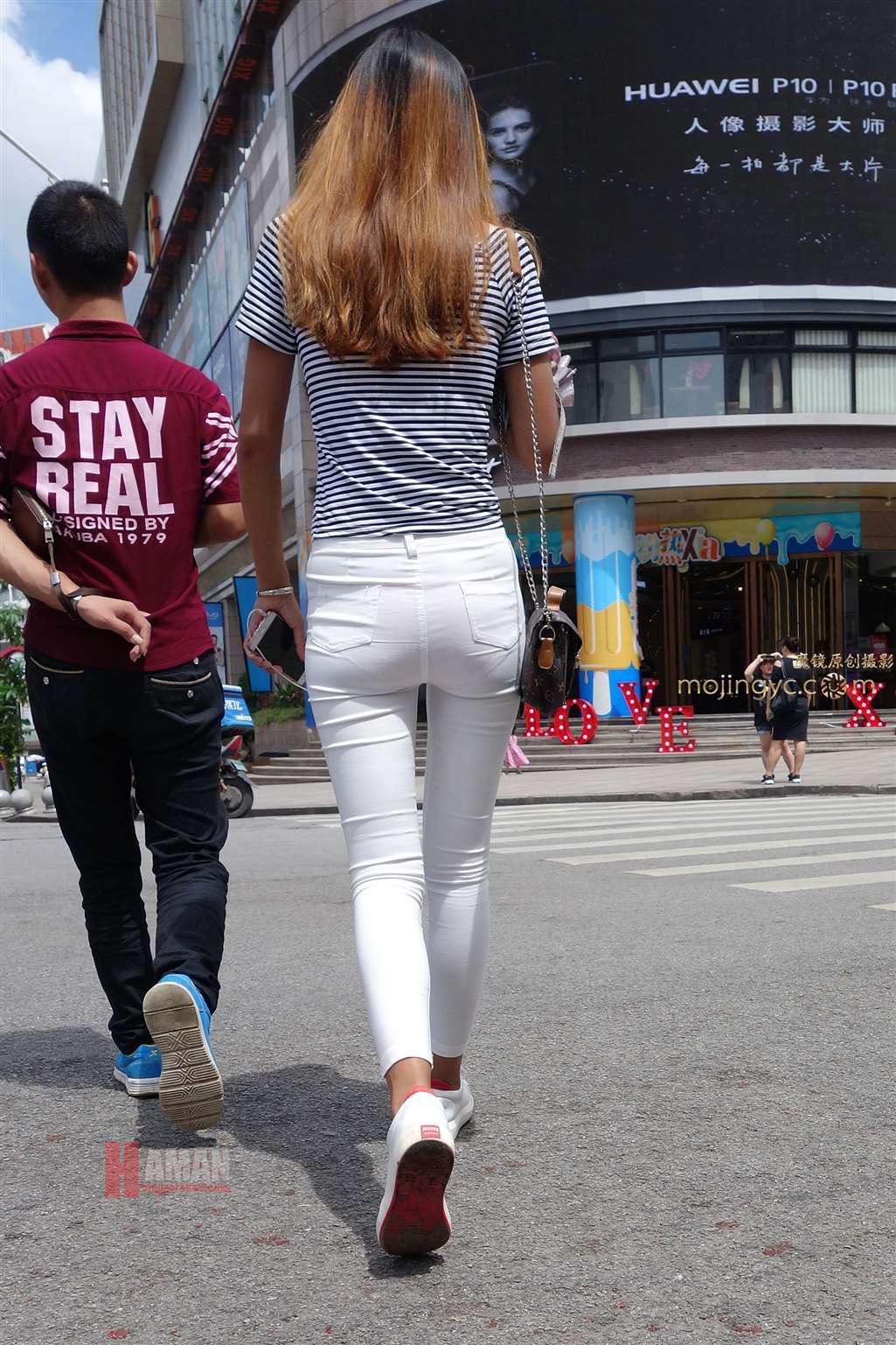 图片[4]-肉搏篇——苗条白裤-街拍流行馆