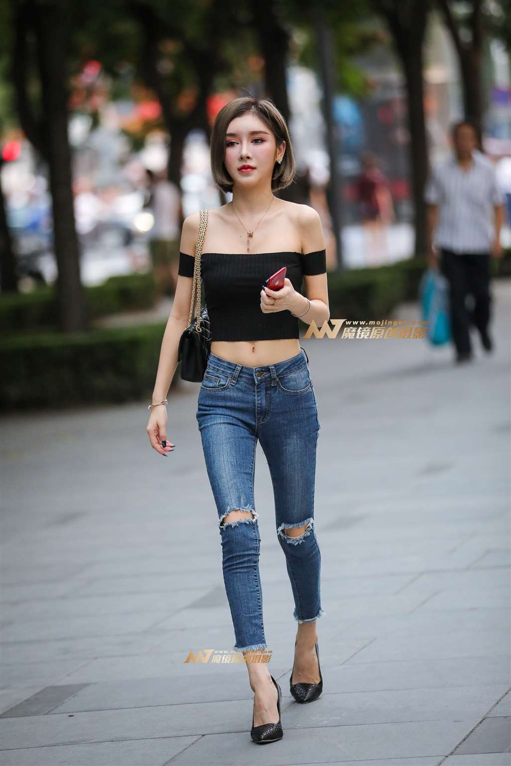 图片[1]-极品颜值好身材-街拍流行馆