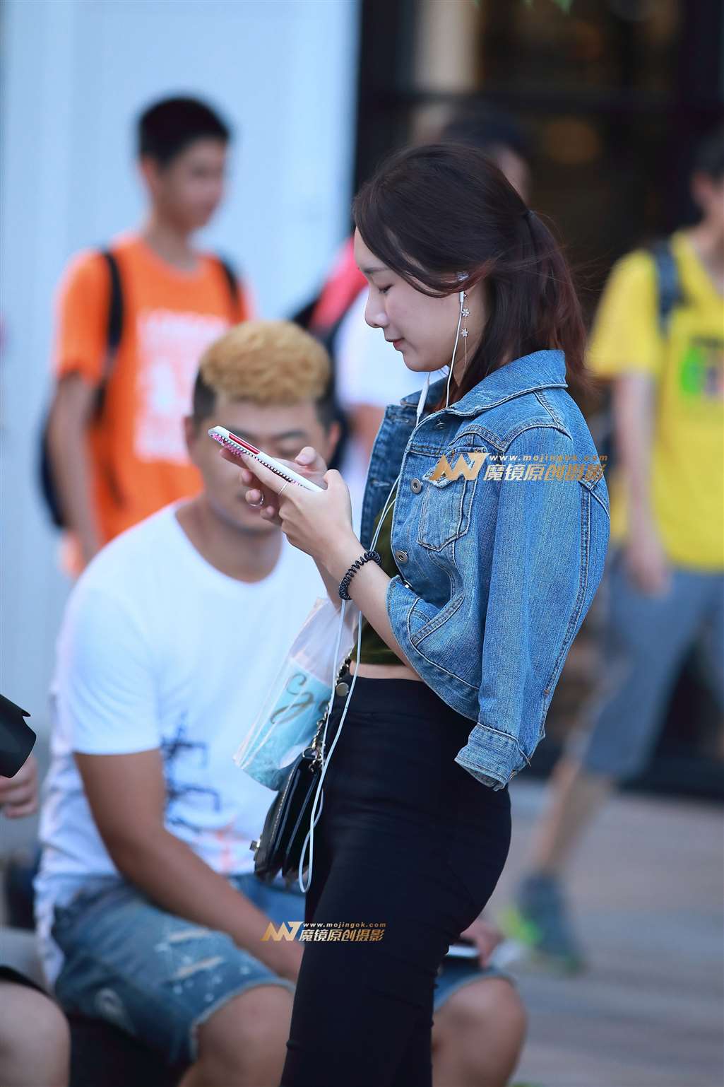图片[3]-紧身裤，凉高，美女-街拍流行馆