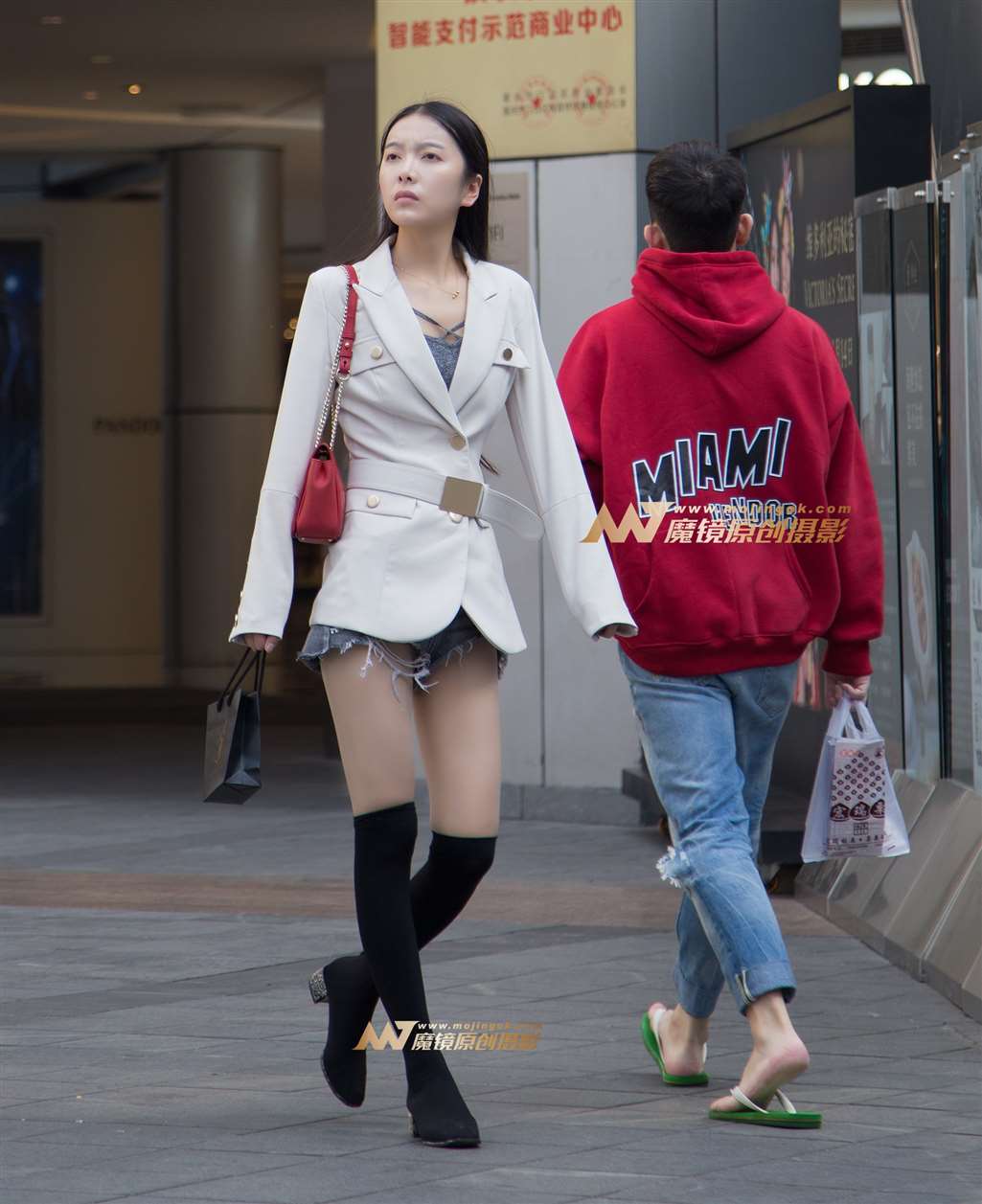 图片[5]-西服热裤淑女-街拍流行馆