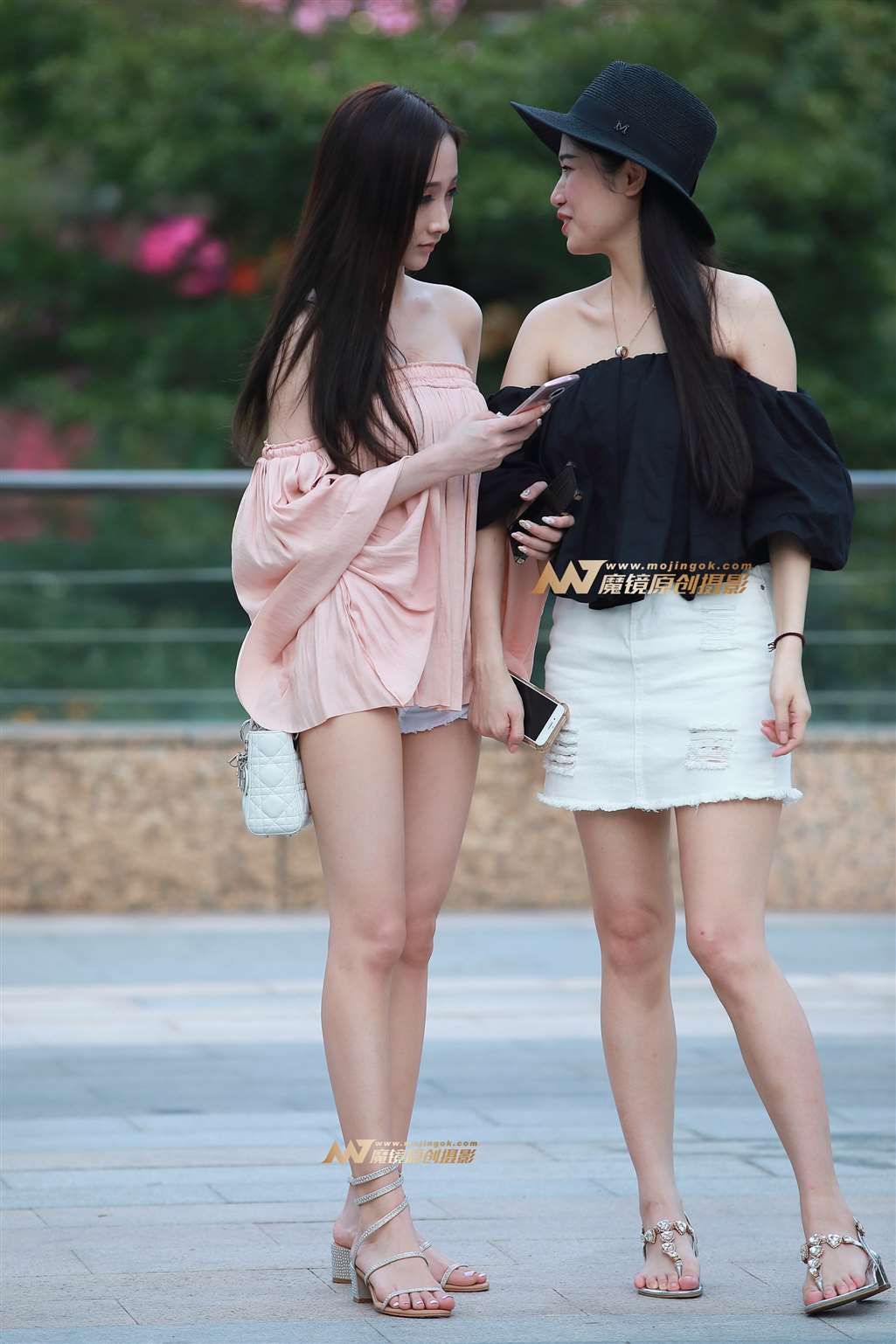 图片[4]-短裤，美腿，美女-街拍流行馆