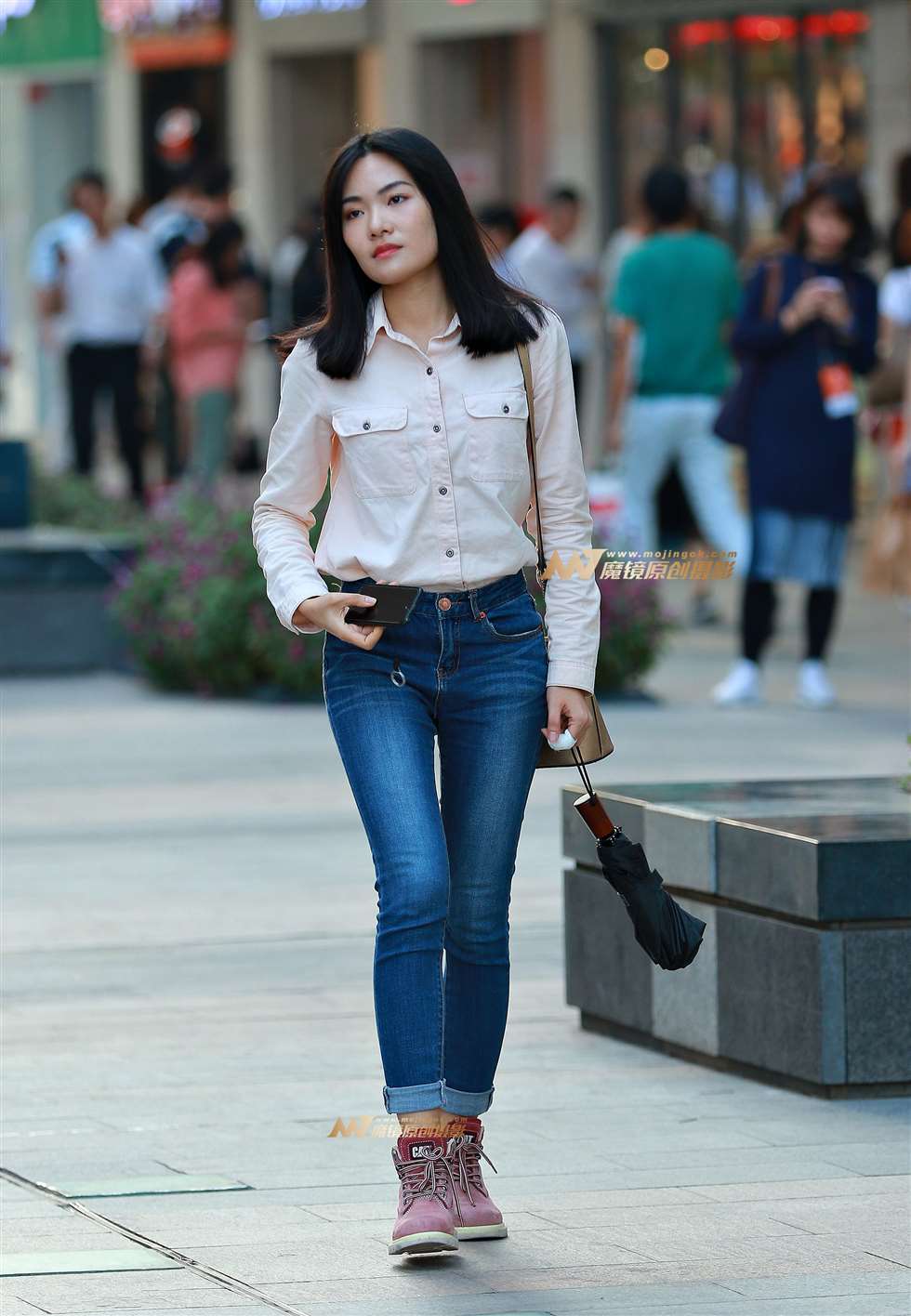 图片[2]-乖巧清纯 紧牛翘臀 小美眉-街拍流行馆