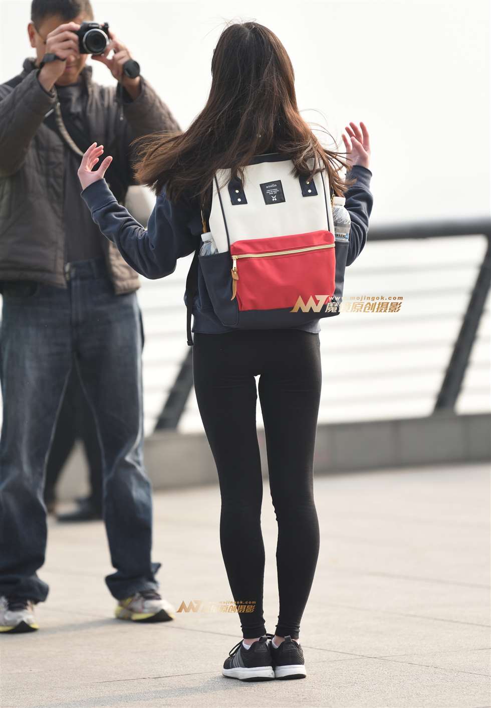 图片[2]-青涩的黑色弹力裤小女孩（15P）-街拍流行馆