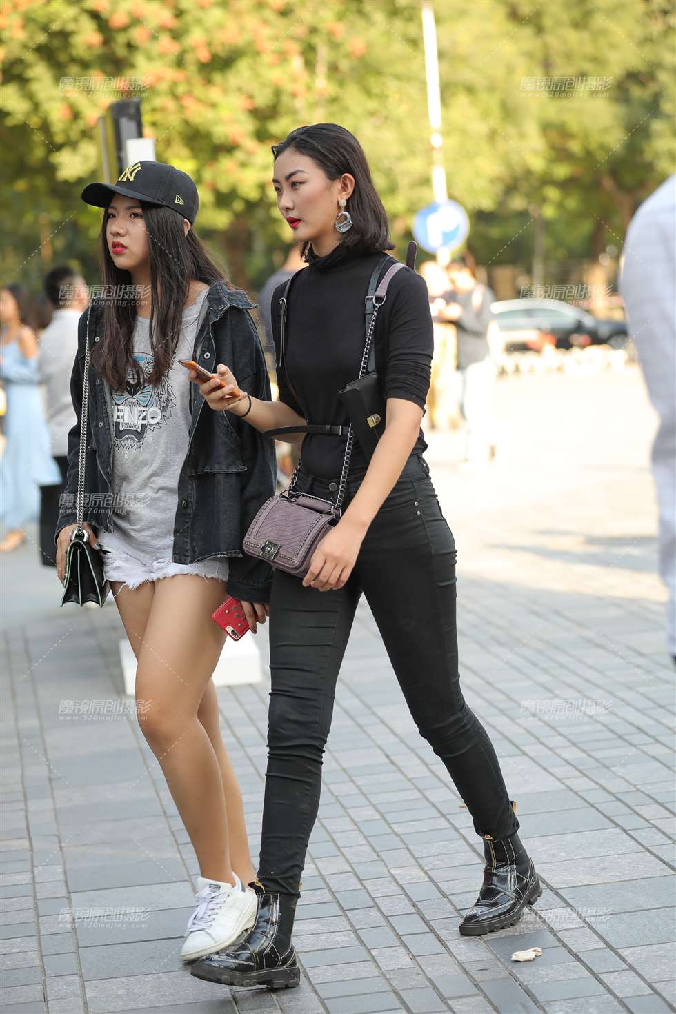图片[3]-带点酷劲的紧牛妹纸-街拍流行馆