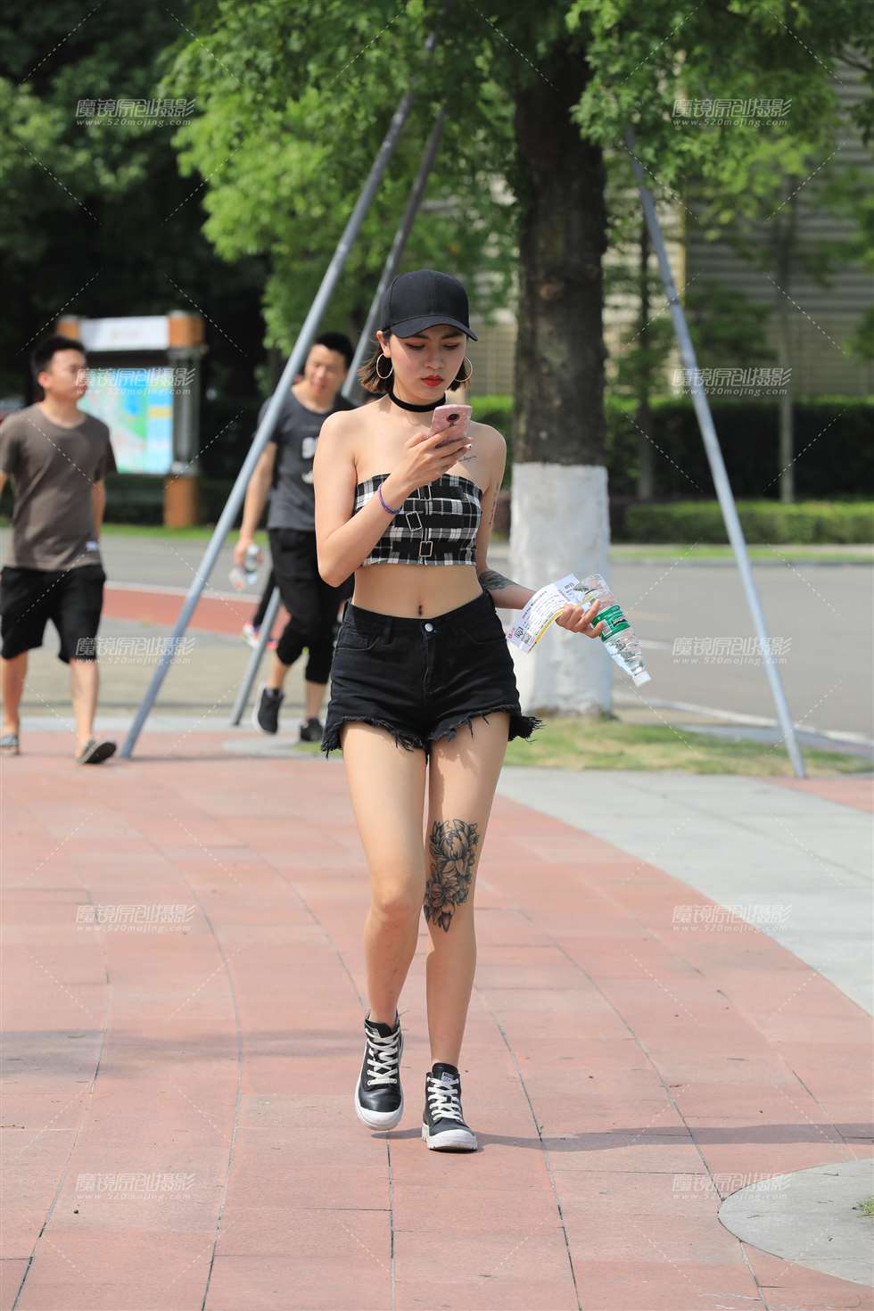 图片[5]-时髦女孩 白嫩肌肤-街拍流行馆