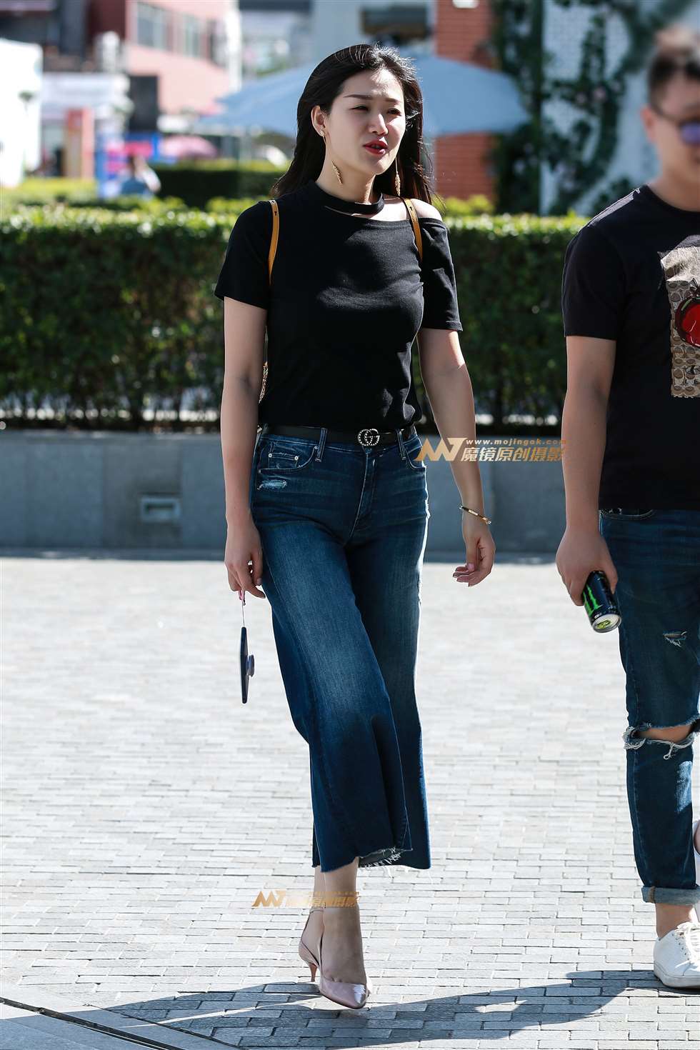 图片[3]-第1354篇热情甜美牛仔美女-街拍流行馆