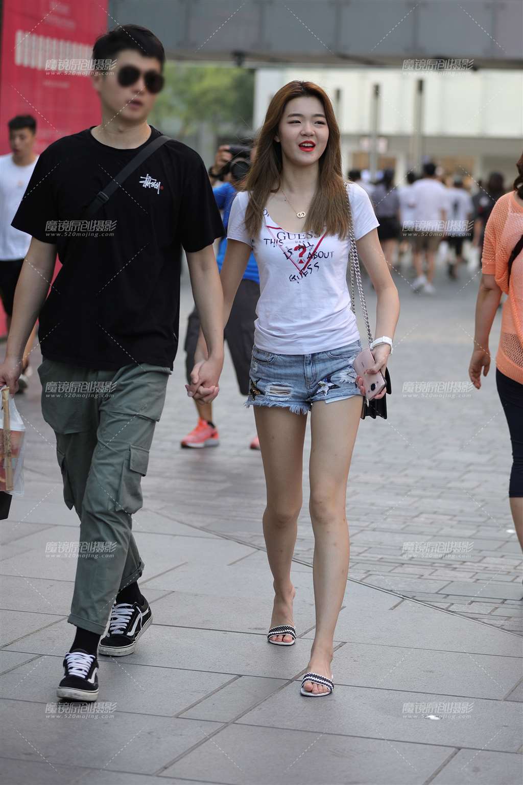 图片[4]-RE裤，美腿女友-街拍流行馆