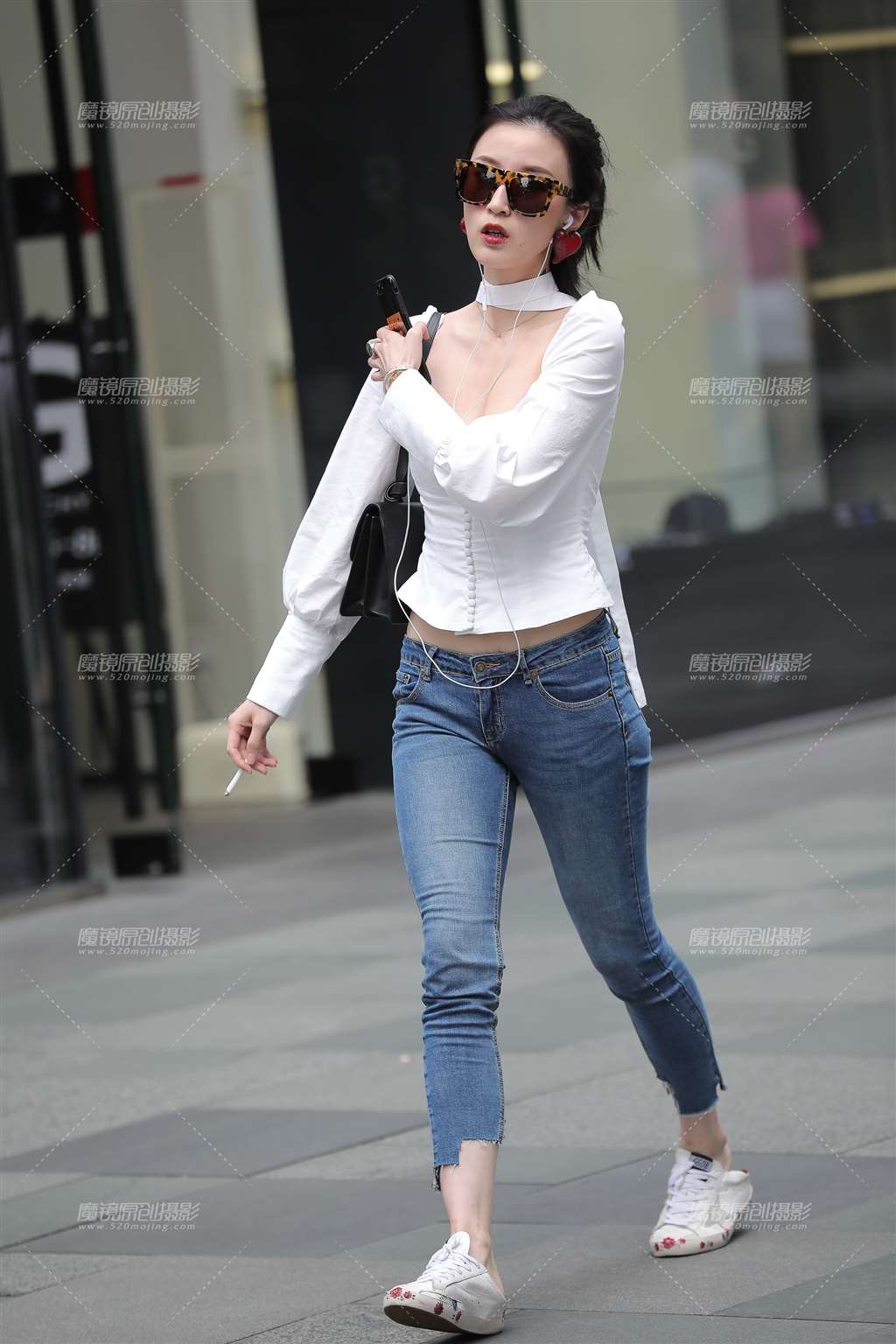 图片[3]-时尚女孩 酷劲十足-街拍流行馆