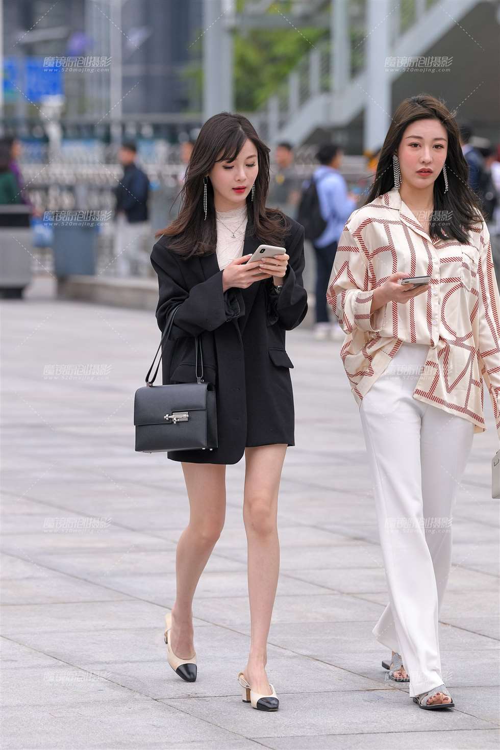 图片[1]-【久久赛帖】高颜值OL美女-街拍流行馆