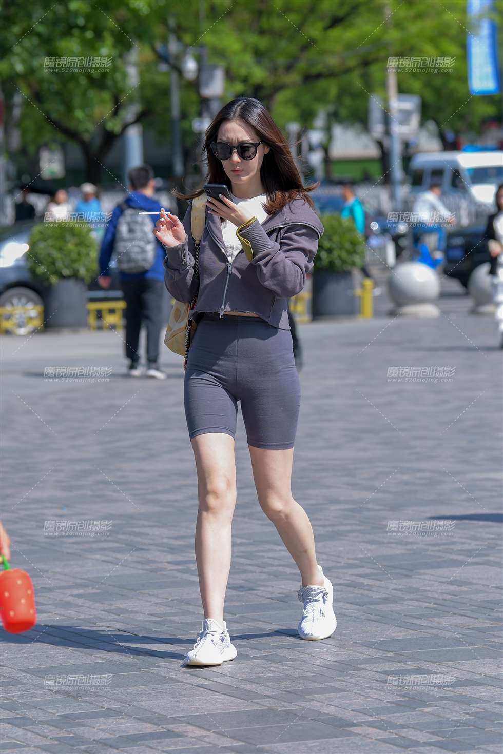 图片[4]-【红石赛贴】性感瑜伽裤美女-街拍流行馆