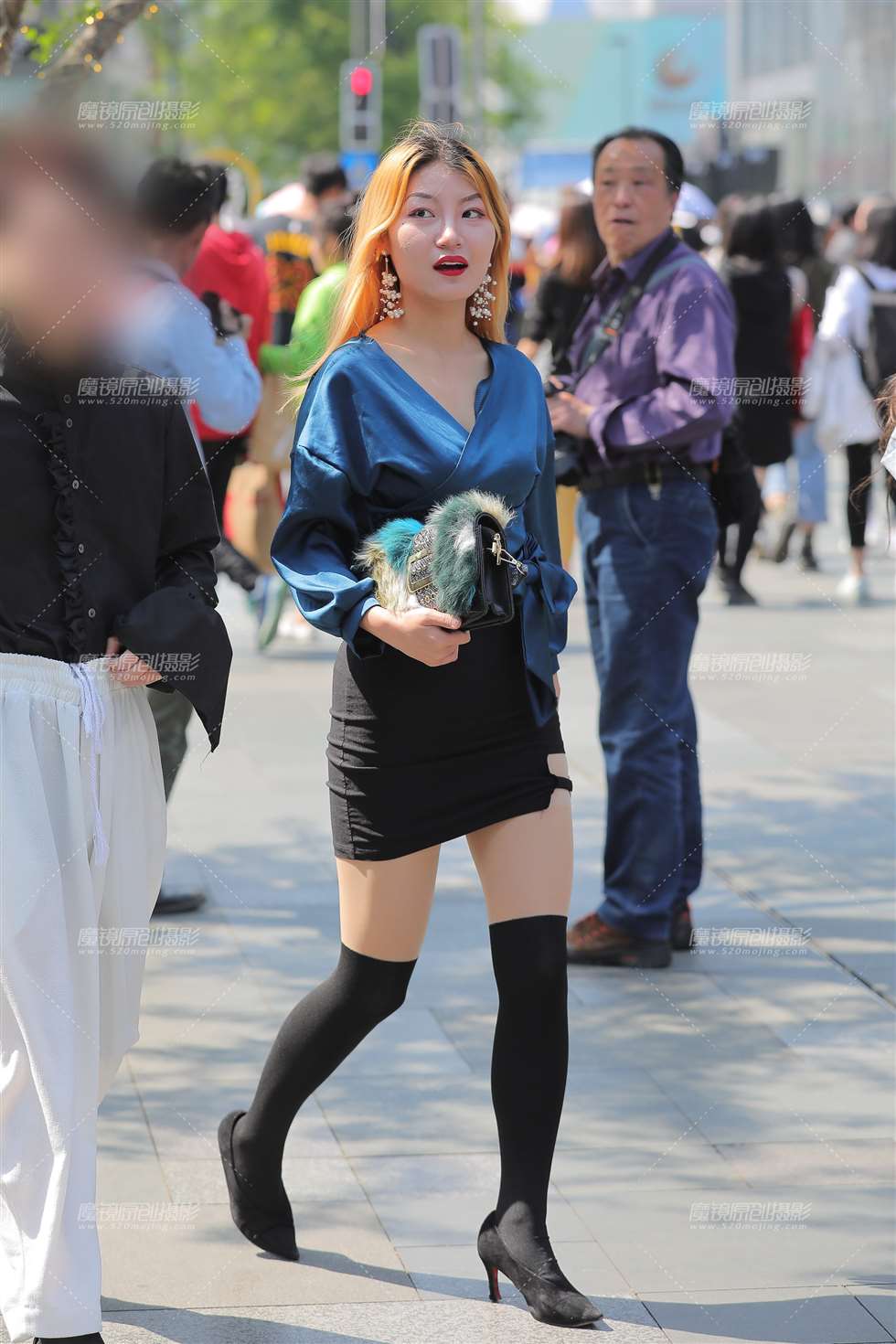 图片[1]-包臀 丝袜-街拍流行馆