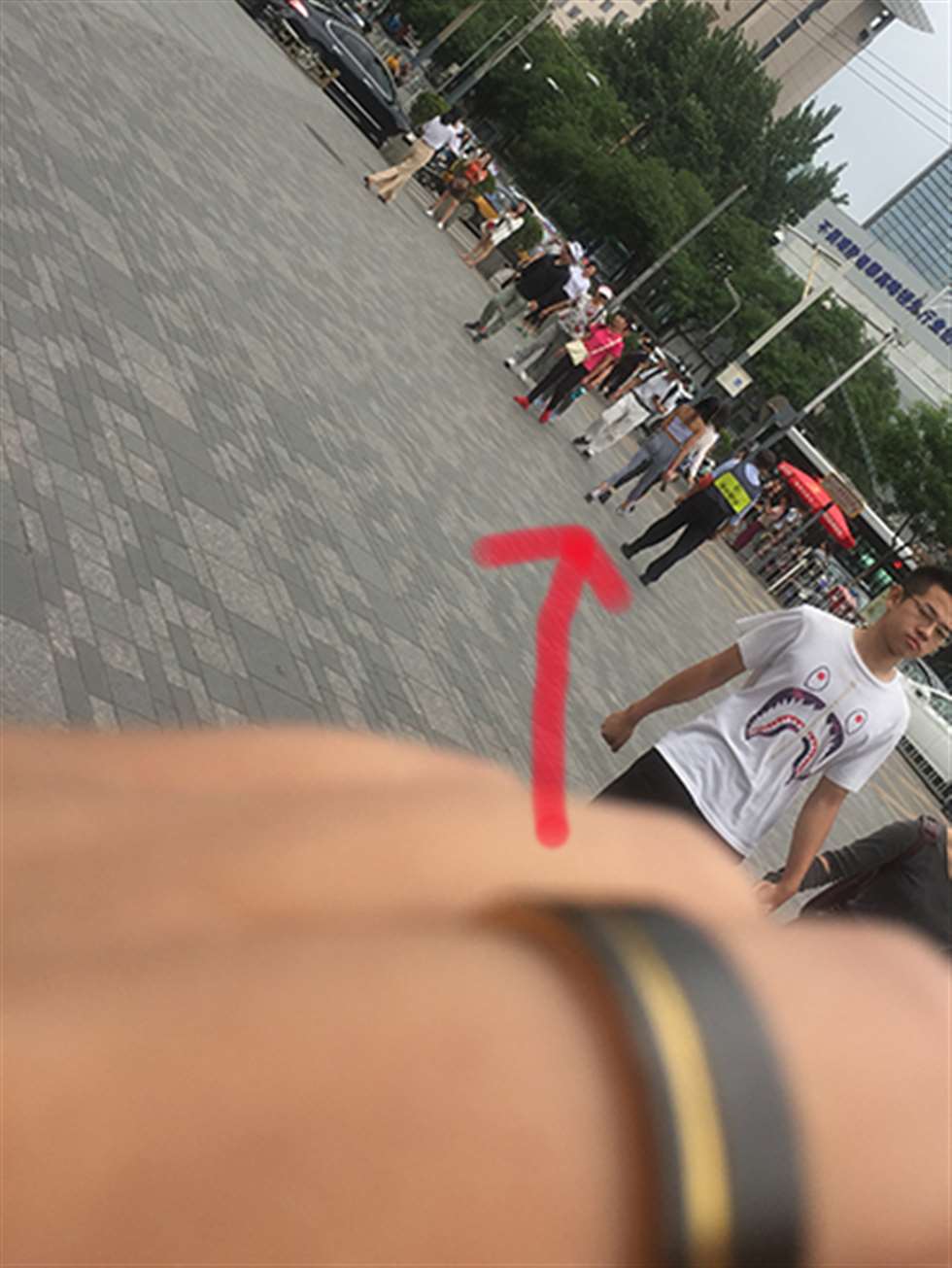 图片[3]-【红石赛帖】性感紧身裤美女-街拍流行馆