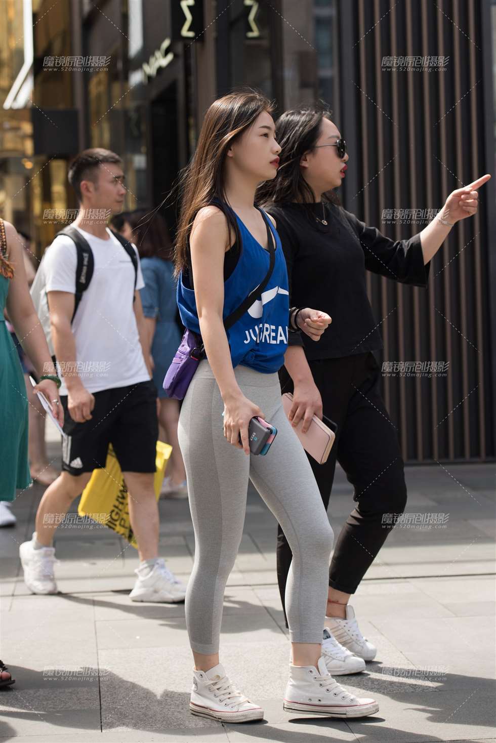 图片[4]-【慕容笙赛贴】瑜伽裤小姐姐-街拍流行馆