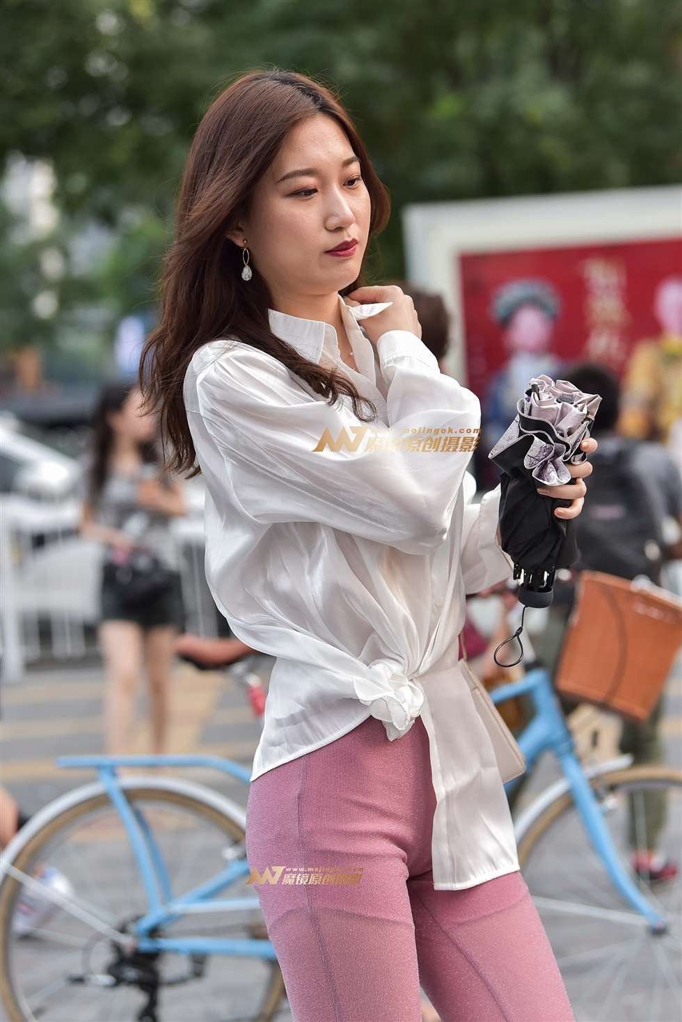 图片[5]-贴身舞蹈运动裤美女-街拍流行馆