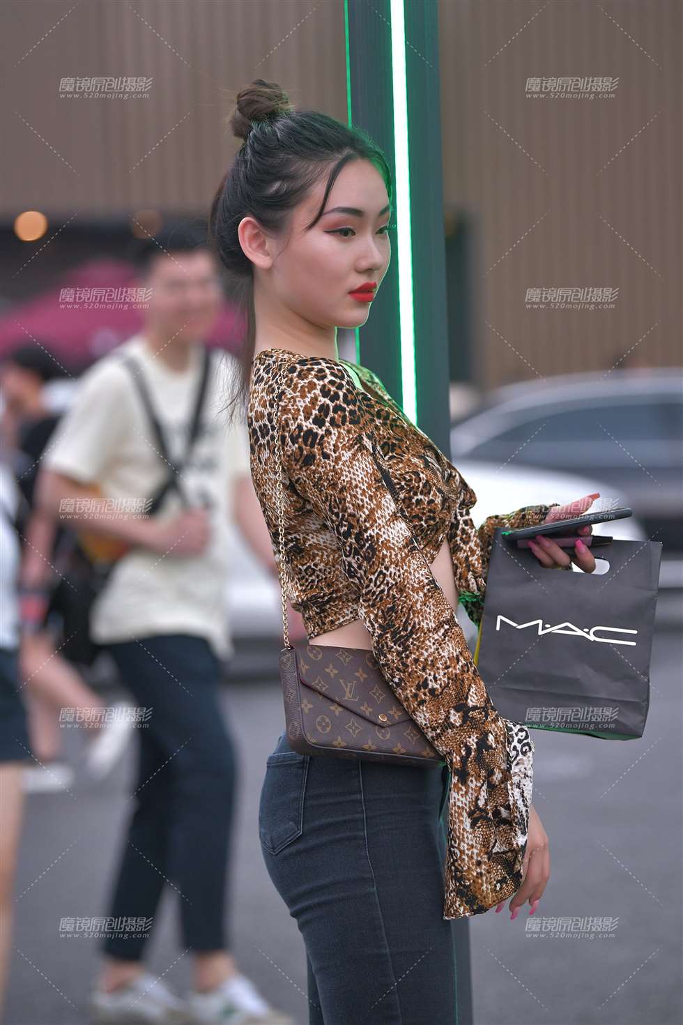图片[5]-【视觉冲击赛贴】黄昏过后，遇上熟悉的她~-街拍流行馆
