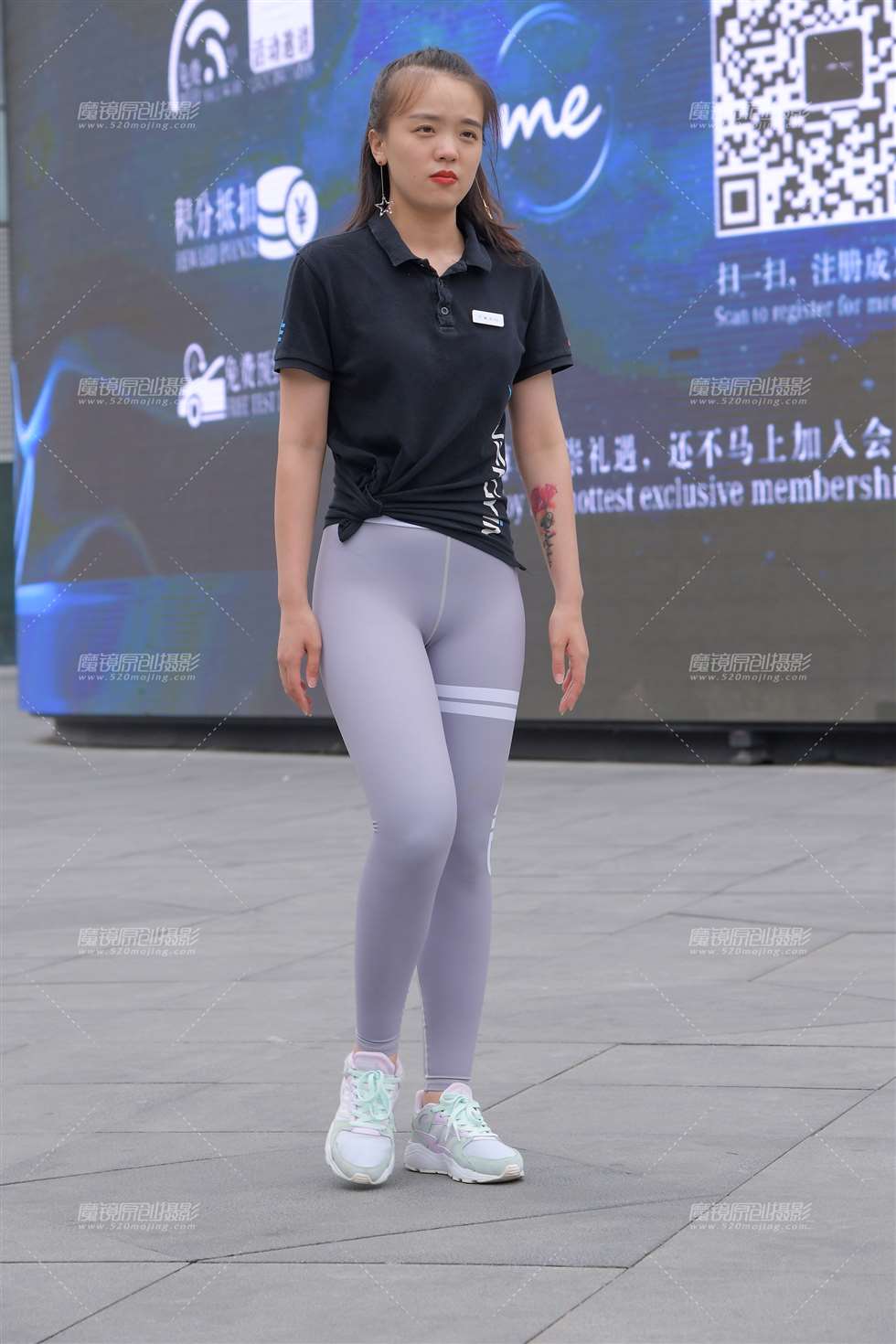 图片[1]-【红石赛贴】搭讪瑜伽教练-街拍流行馆