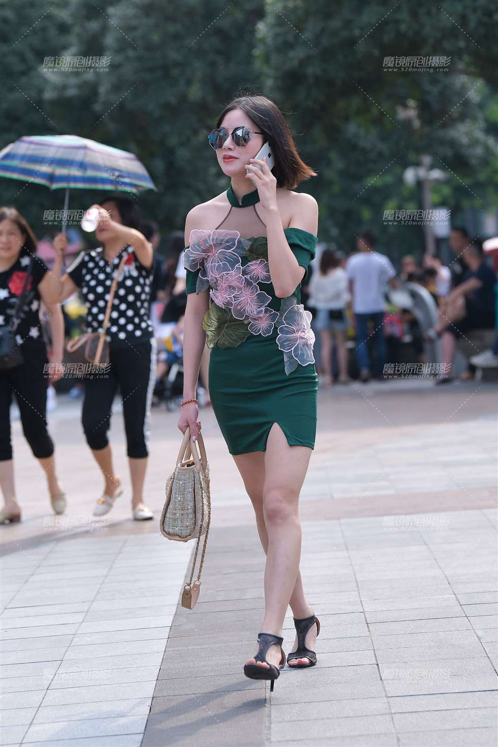 图片[4]-【视觉冲击赛贴】美腿，高跟小姐姐-街拍流行馆