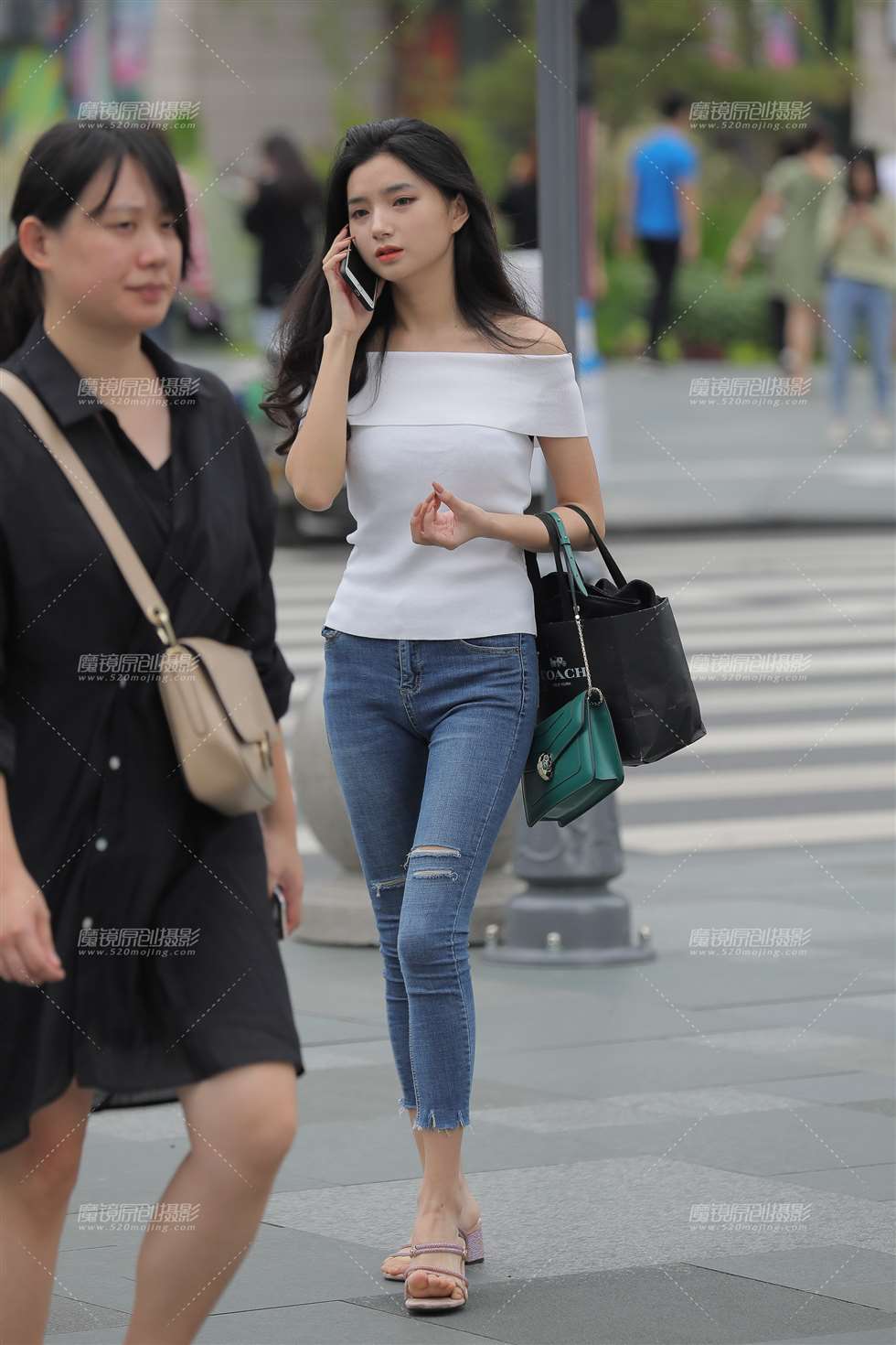 图片[5]-【凯恩赛贴】清秀紧牛美眉-街拍流行馆