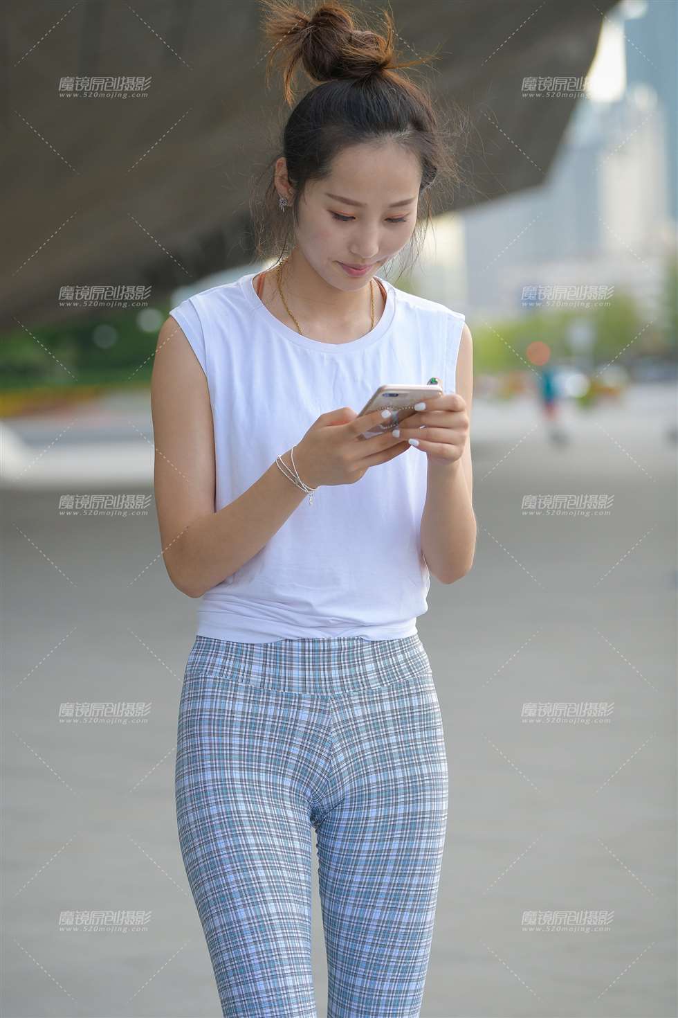 图片[4]-【街拍之魂赛帖】紧致蓝色格子裤-街拍流行馆