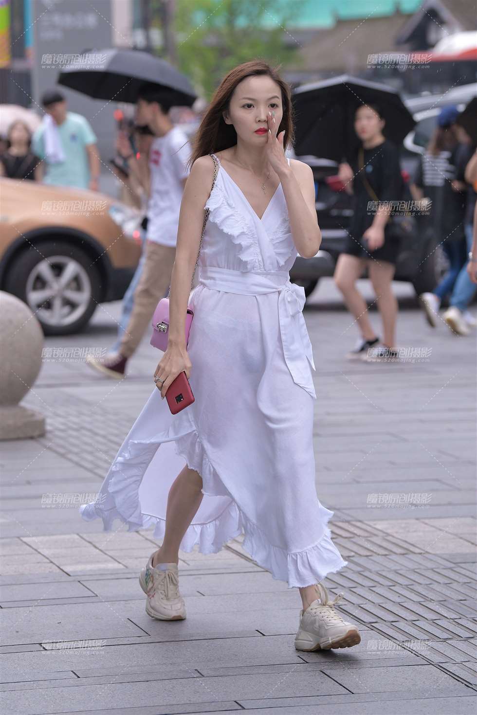 图片[4]-【视觉冲击赛贴】性感白裙**-街拍流行馆