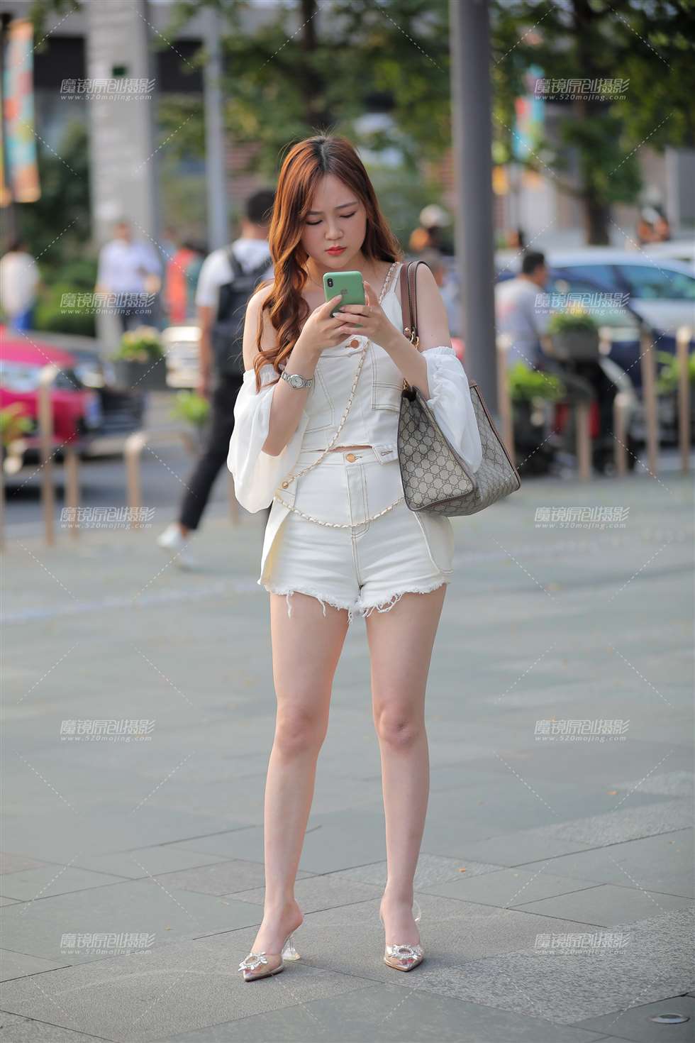 图片[1]-【凯恩赛贴】粉粉嫩嫩 洁白如玉-街拍流行馆