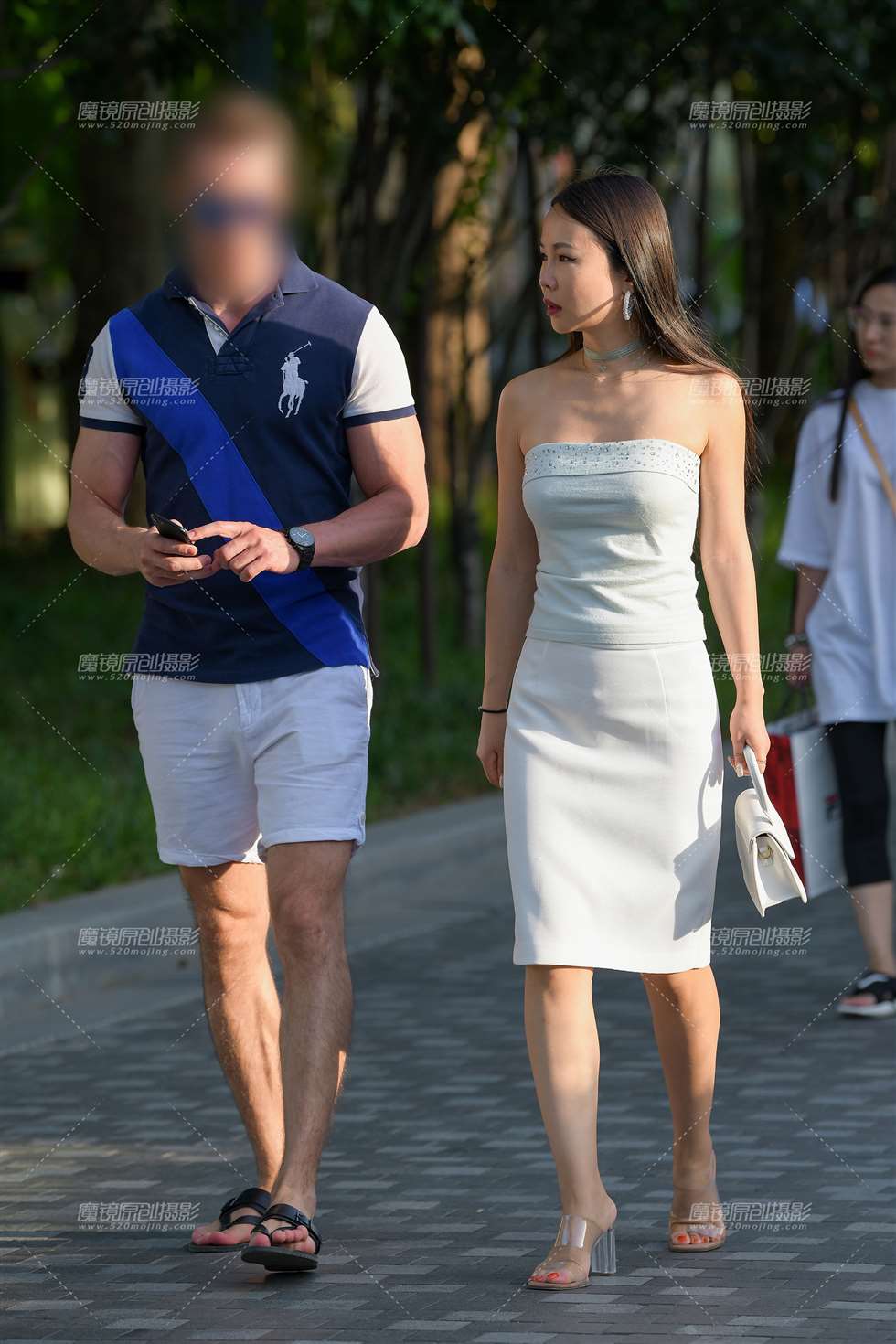 图片[4]-【街拍之魂赛帖】性感白色包臀裙-街拍流行馆