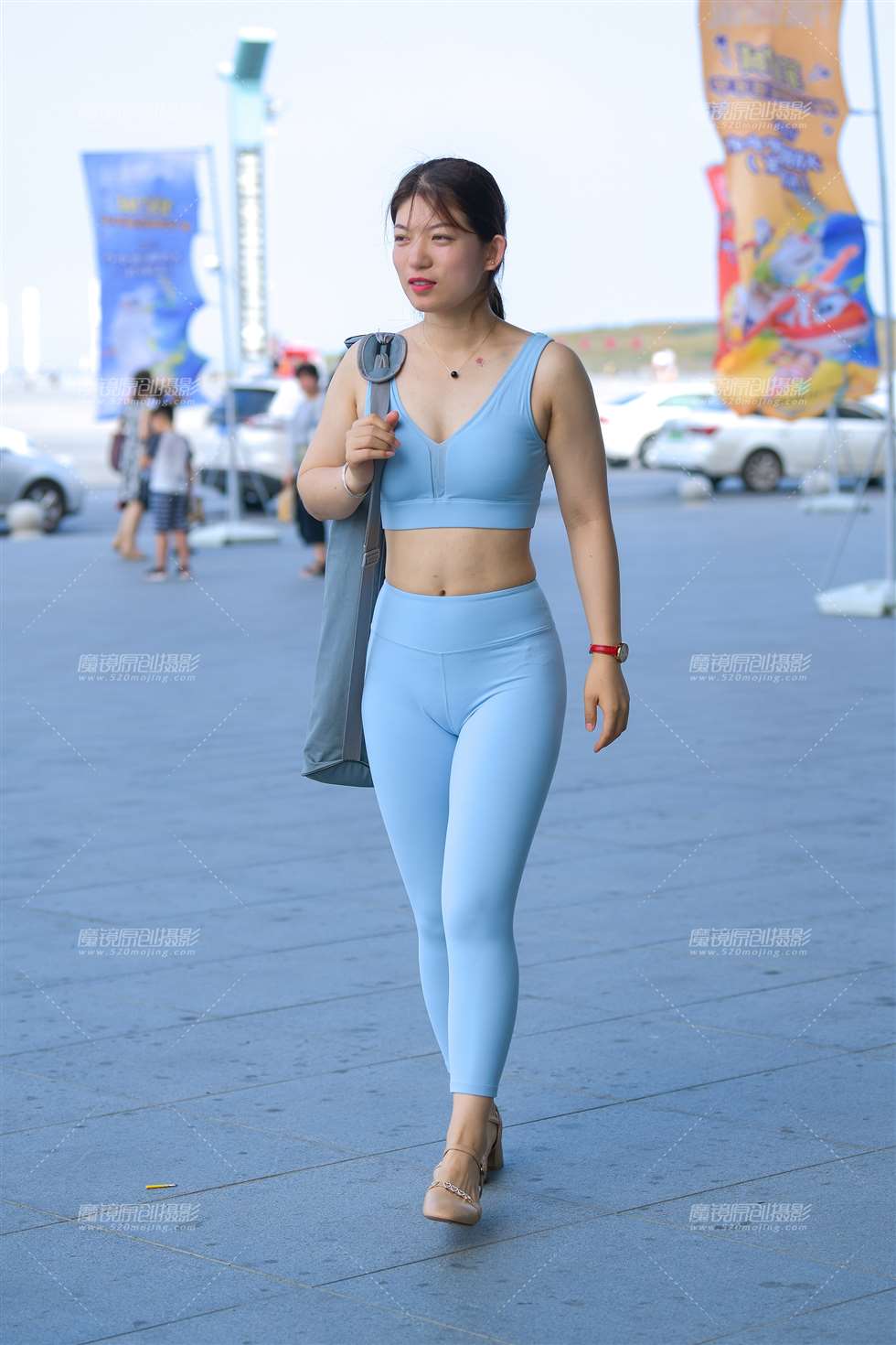 图片[3]-【街拍之魂赛帖】气质浅蓝-街拍流行馆
