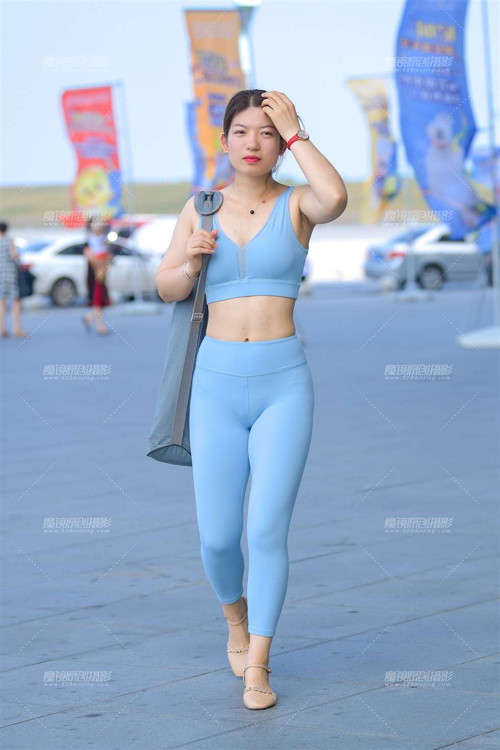 图片[4]-【街拍之魂赛帖】气质浅蓝-街拍流行馆