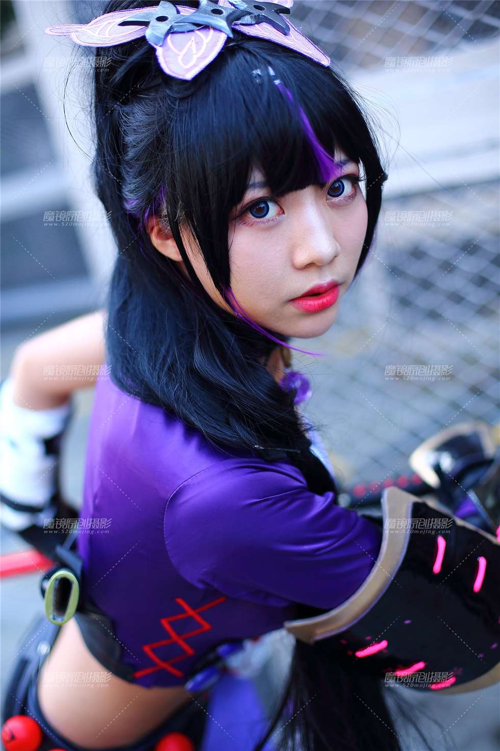 图片[1]-紫衣cosplay-街拍流行馆