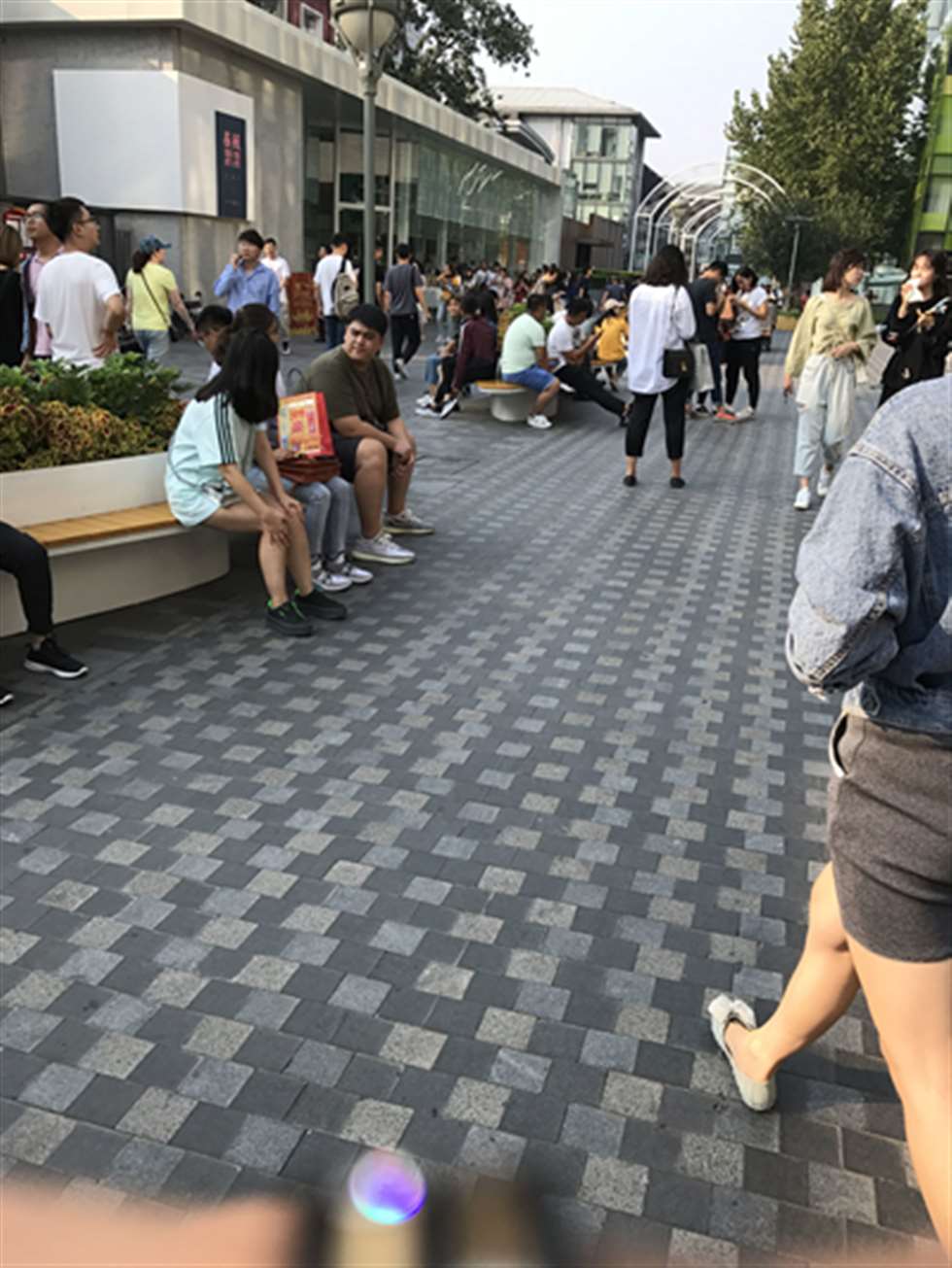 图片[3]-【玻璃赛帖】黑色瑜伽裤眼镜妹-街拍流行馆