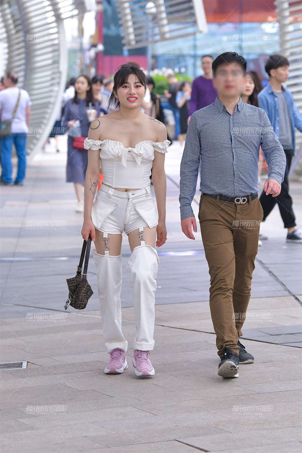 图片[5]-【视觉冲击赛贴】性感热裤月牙女友-街拍流行馆