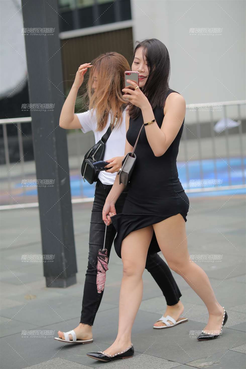 图片[1]-肉肉的包臀裙-街拍流行馆