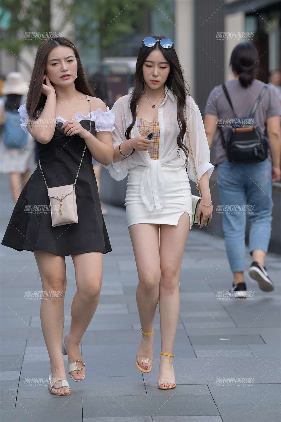 图片[1]-这美腿，性感，迷人-街拍流行馆