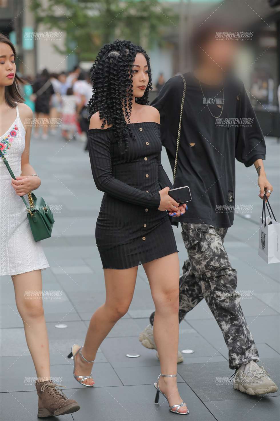 图片[4]-黑色包臀裙-街拍流行馆