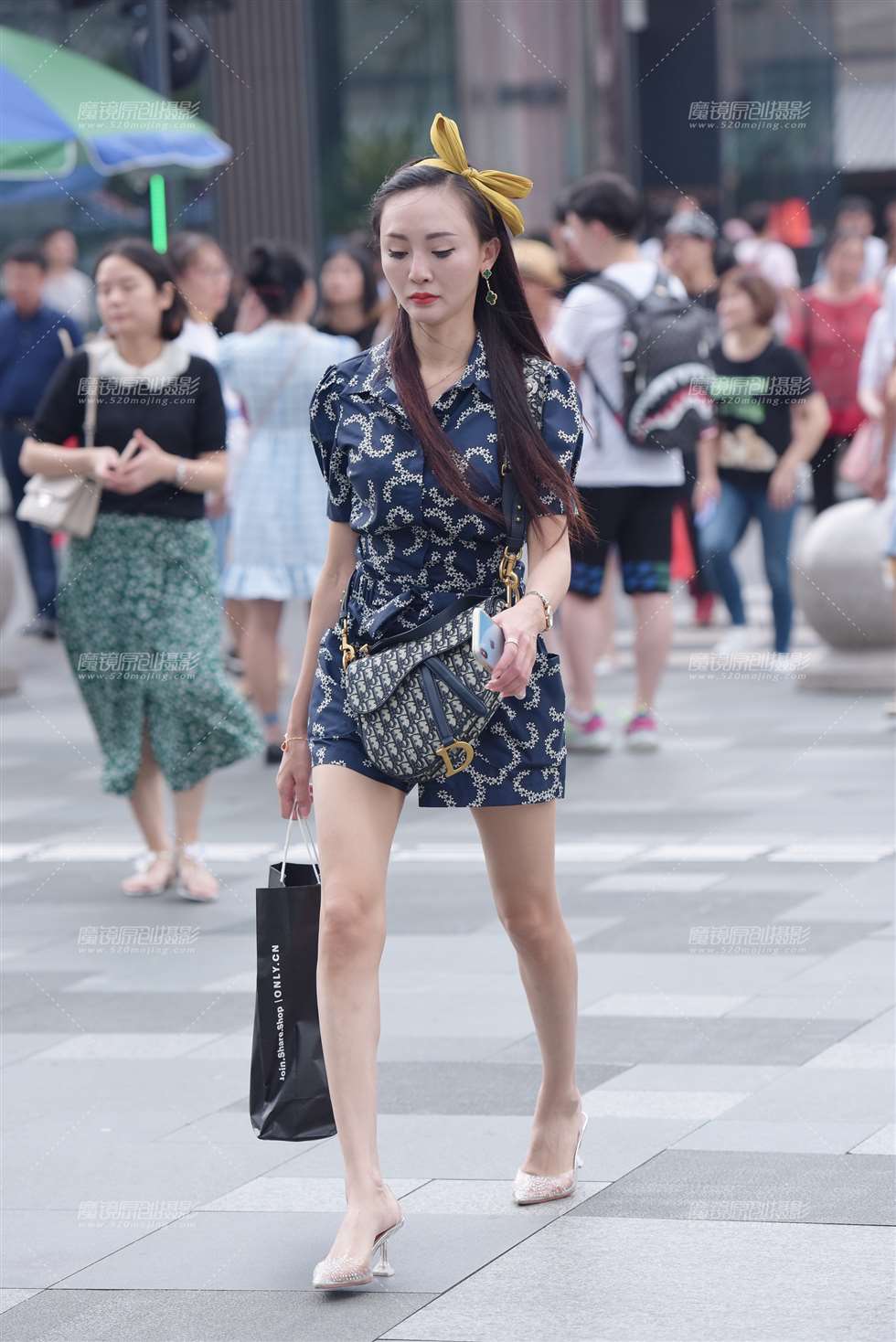 图片[5]-蝴蝶结佩连体短裤-街拍流行馆