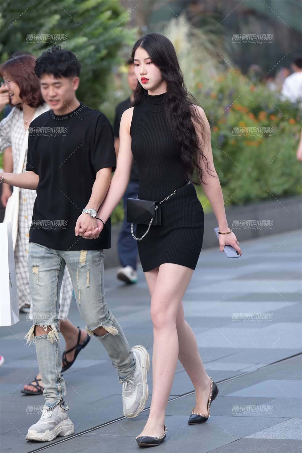 图片[4]-包臀裙美女-街拍流行馆