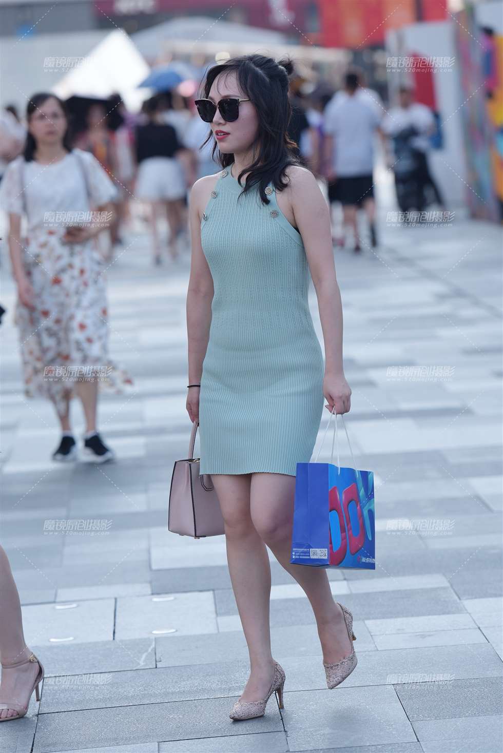 图片[1]-针织包臀裙-街拍流行馆